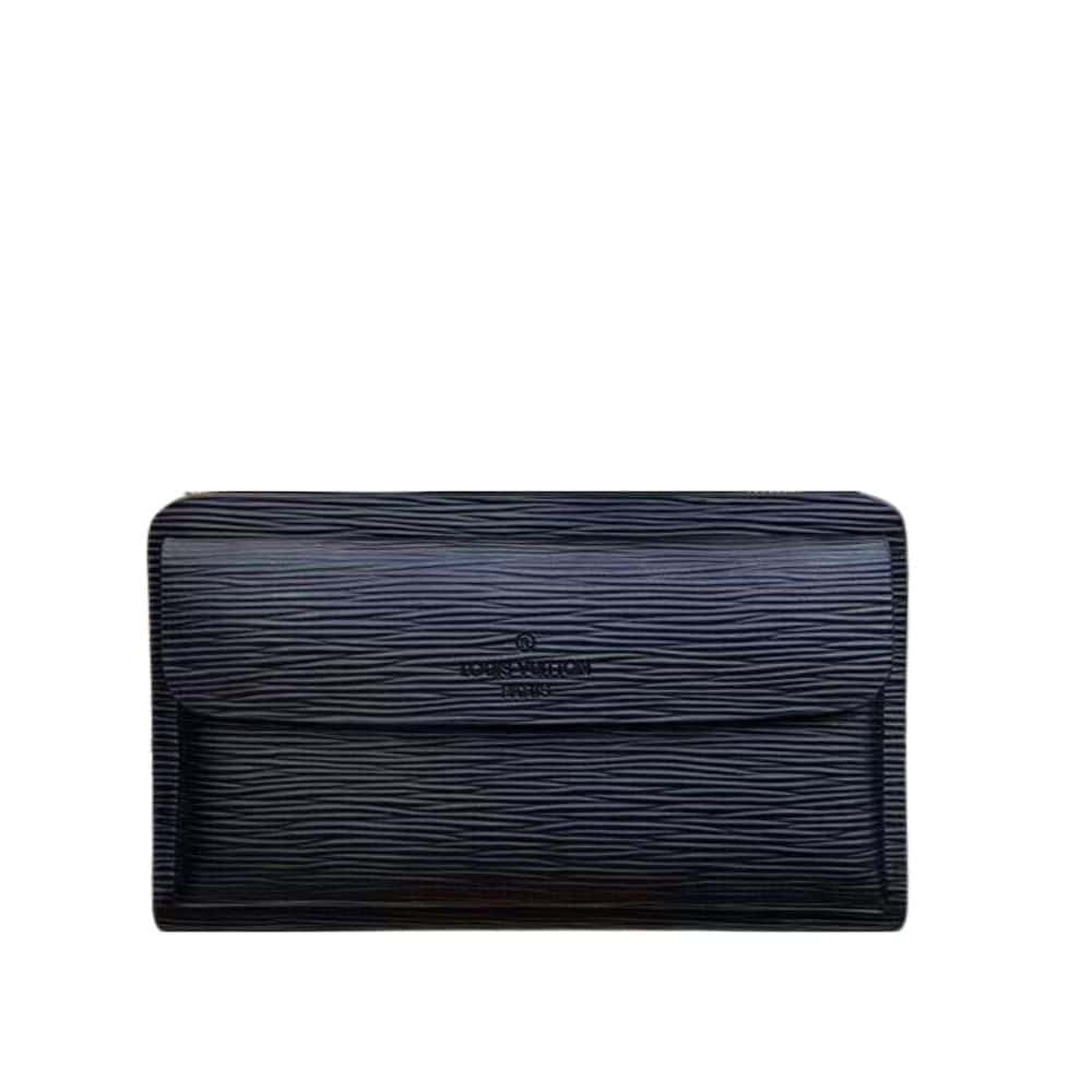 Louis Vuitton Epi Sarah Wallet Black 28Cm