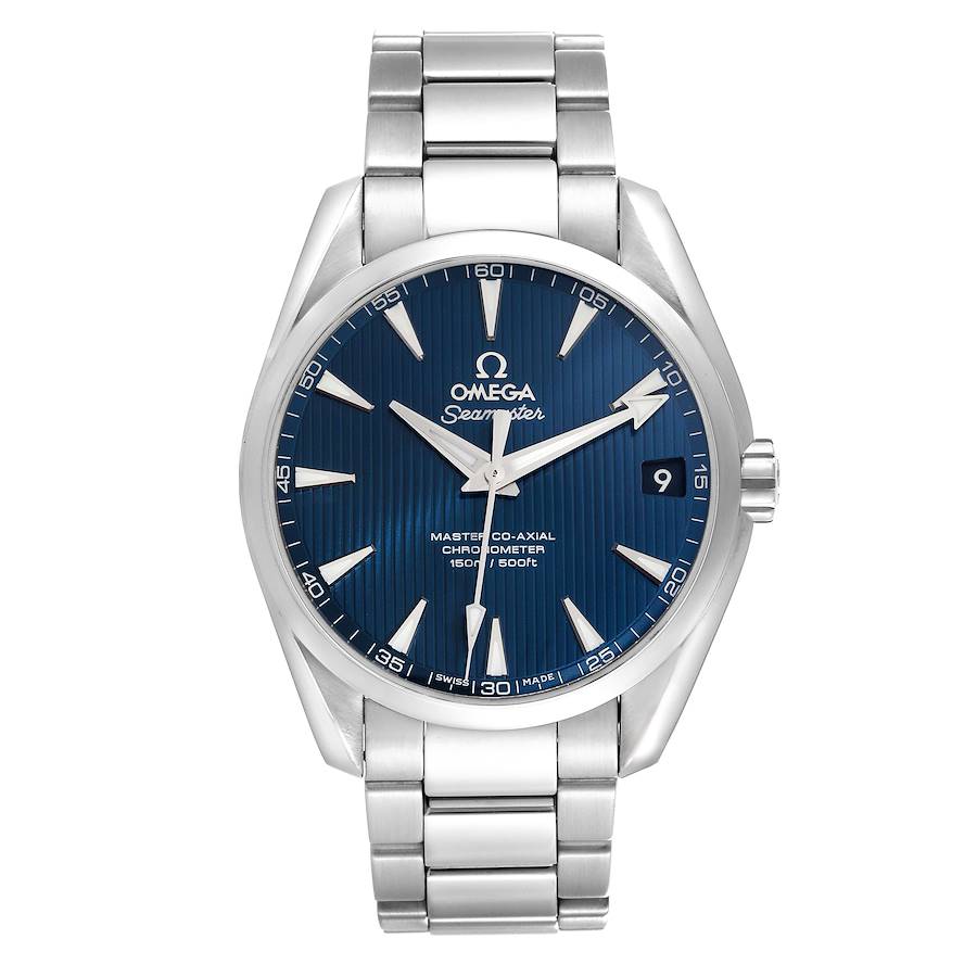 Omega Seamaster Aqua Terra Blue Dial Steel Mens Watch 231.10.39.21.03.002