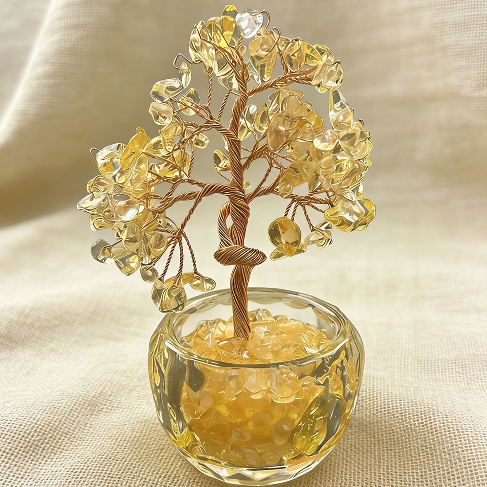 Citrine Tree of Life: Attract Wealth, Boost Career & Manifest Abundance