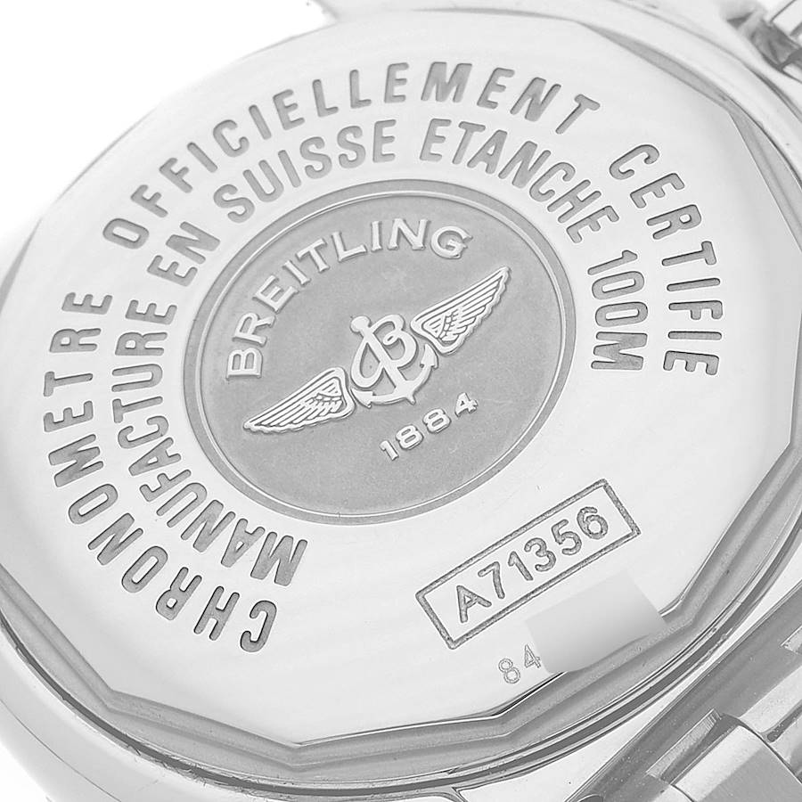 Breitling Galactic Bronze Diamond Dial Steel Ladies Watch A71356