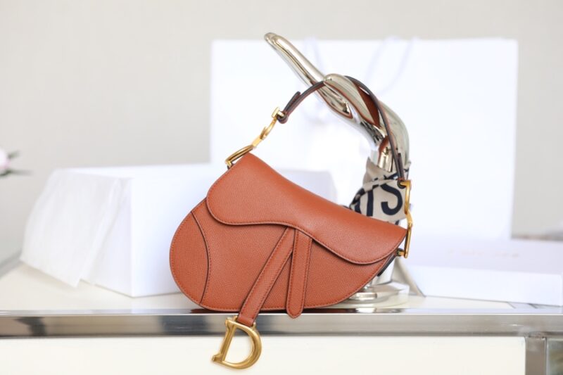 Replica Dior Saddle Bag Brown