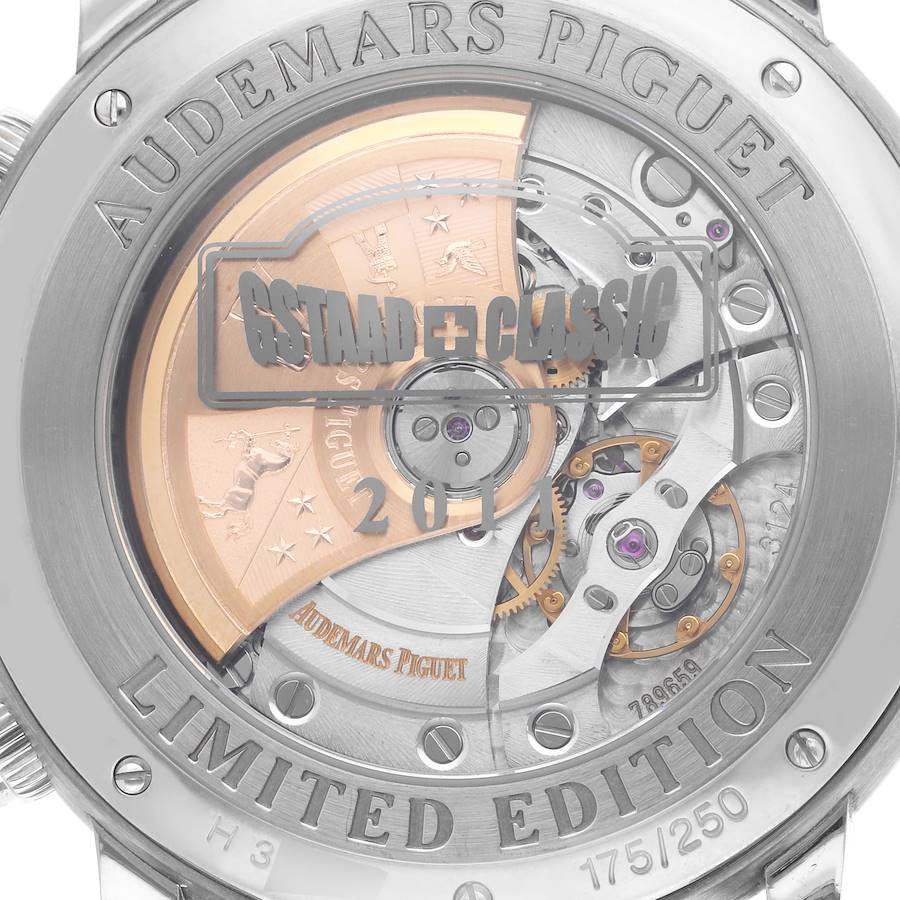 Audemars Piguet Jules Gstaad Classic Limited Edition Titanium Mens Watch 26558TI