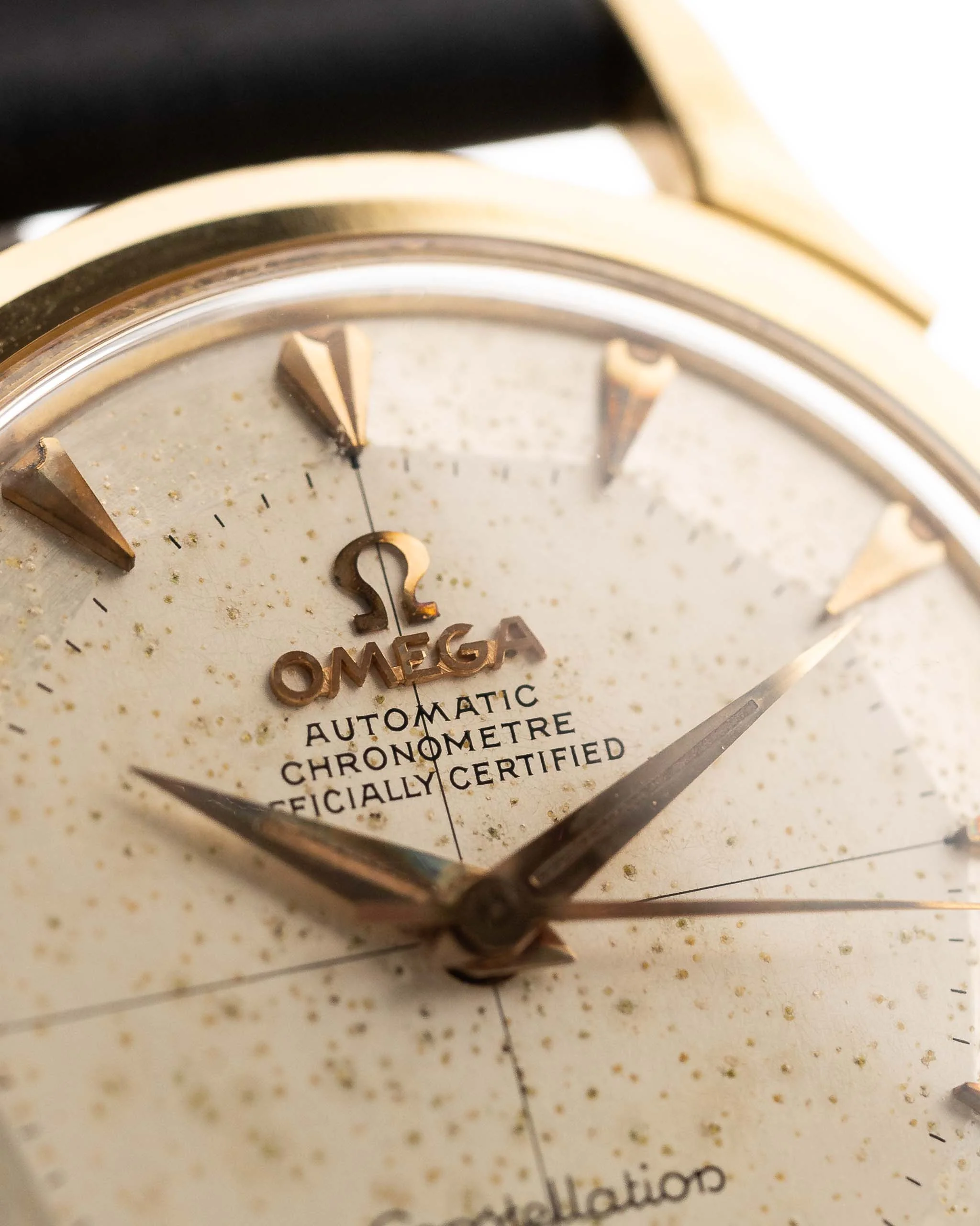 Omega Constellation 2852 Arrow Crosshair 1956