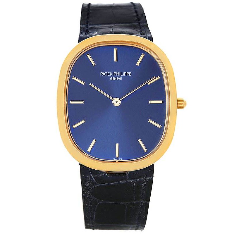 Patek Philippe Golden Ellipse 18k Yellow Gold Watch 3738