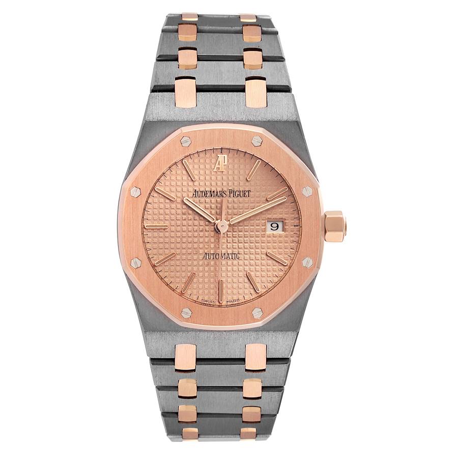 Audemars Piguet Royal Oak Tantalum Rose Gold Mens Watch 15000TR