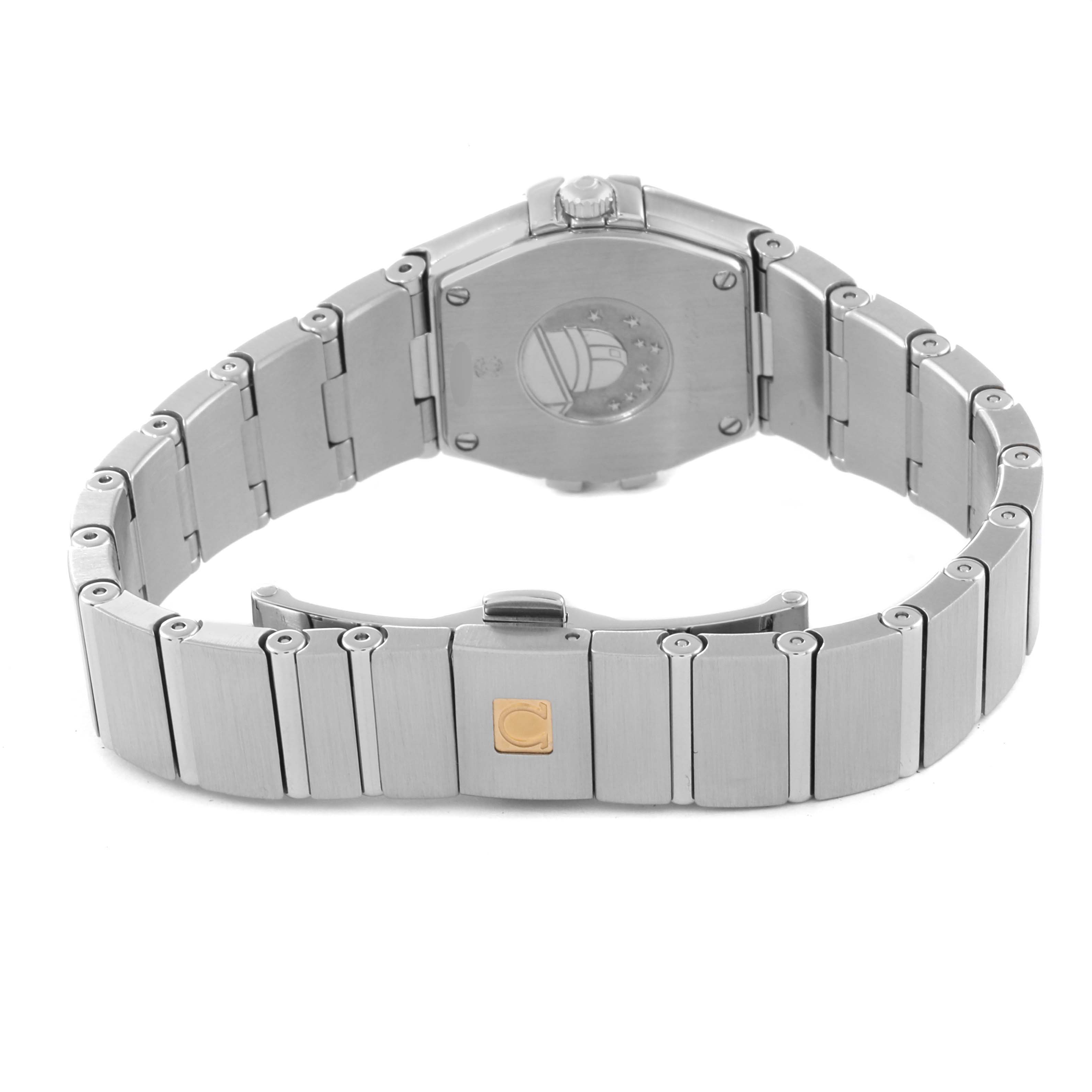 Omega Constellation Steel Diamond Ladies Watch 24.0 MM 123.15.24.60.01.001