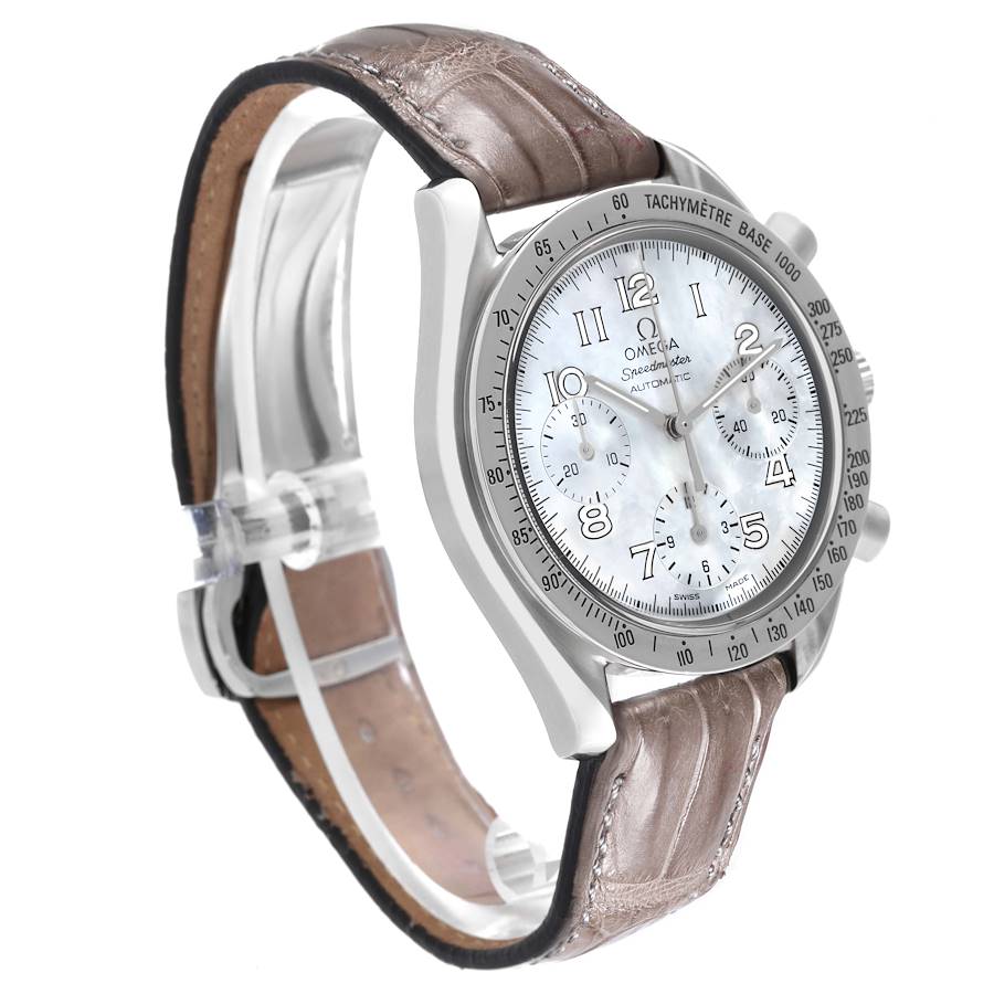 Omega Speedmaster Reduced Mother of Pearl Dial Steel Ladies Watch 3802.70.56