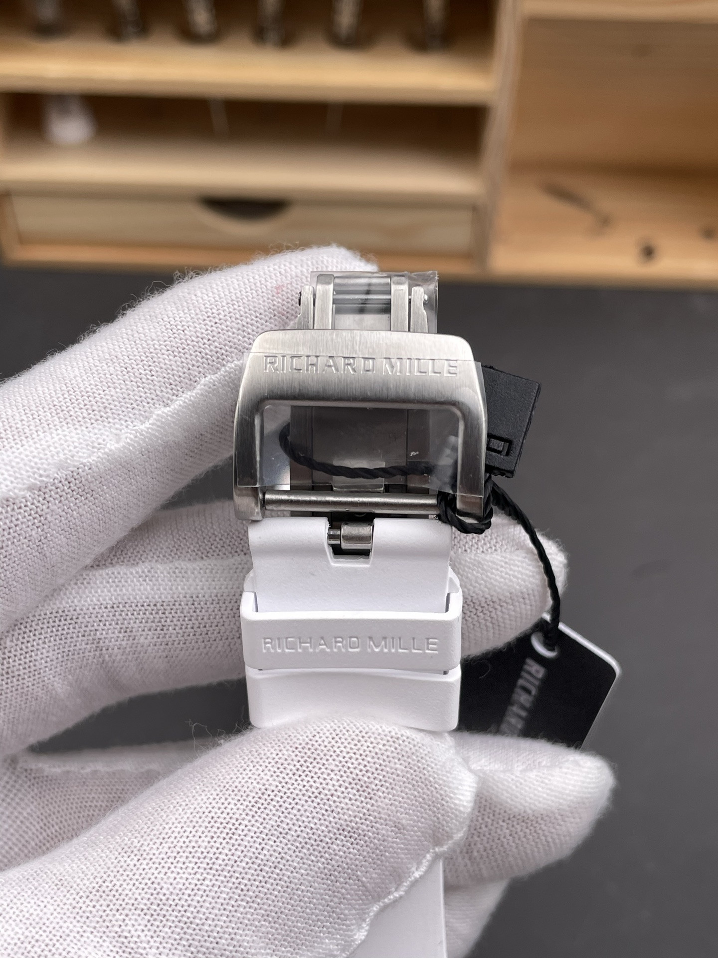 RM38-02 Transparent Sapphire Case