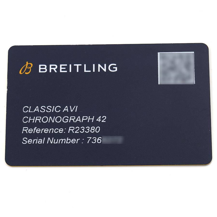 Breitling Classic AVI P-51 Mustang Rose Gold Mens Watch R23380