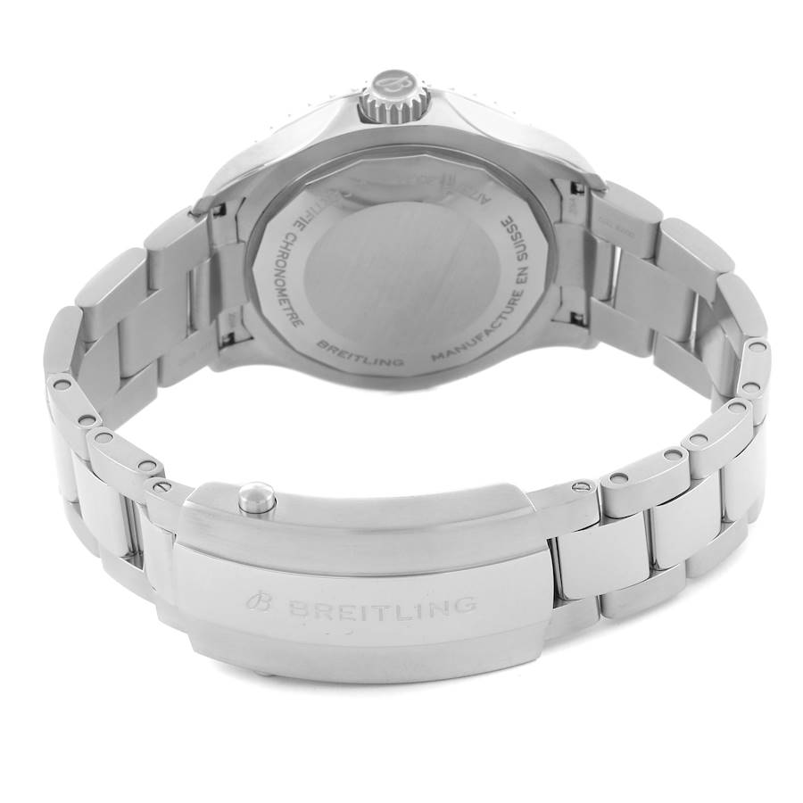Breitling Superocean 42mm White Dial Steel Mens Watch A17375