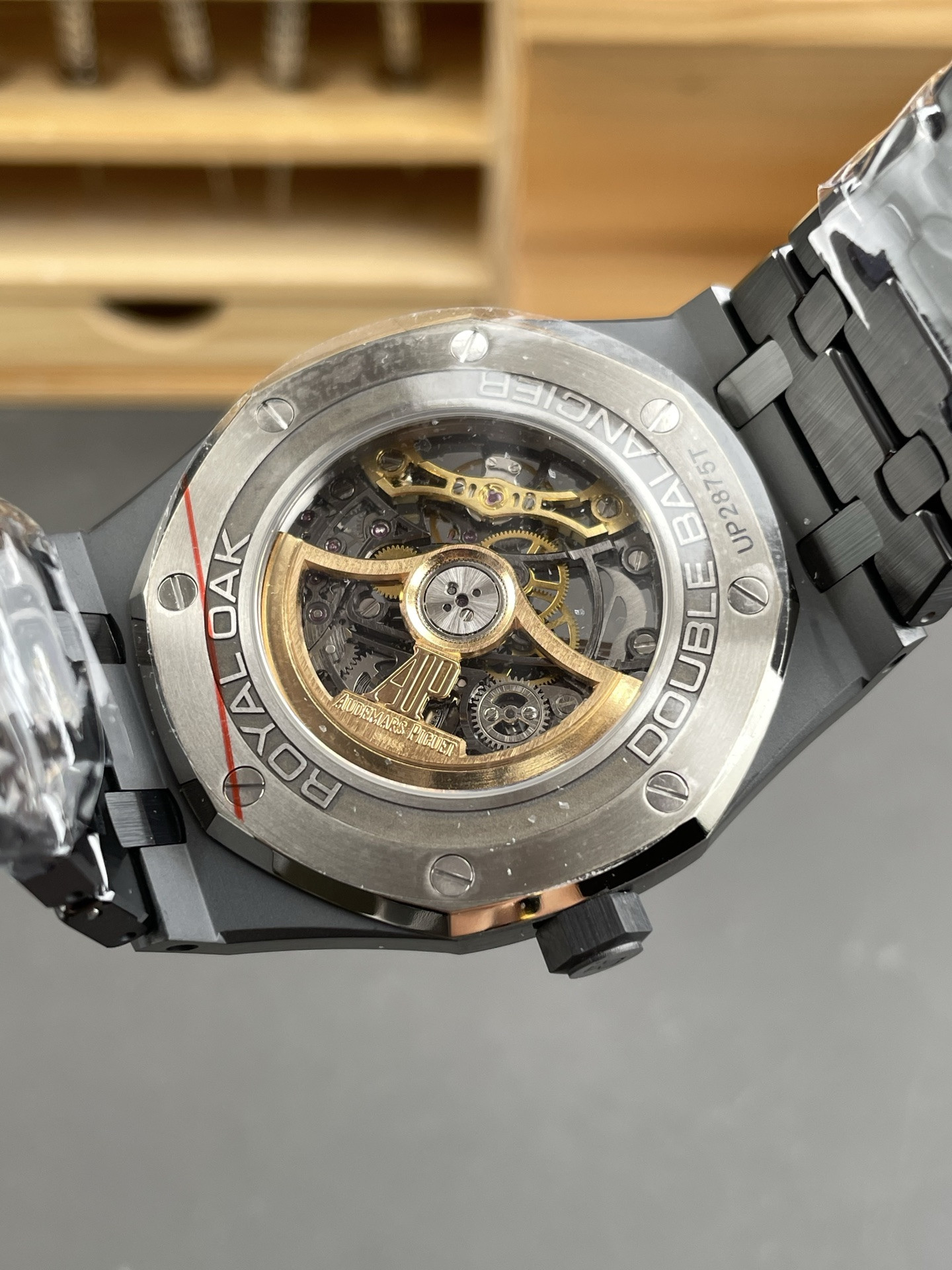 Royal Oak 15416 Black Ceramic Skeleton