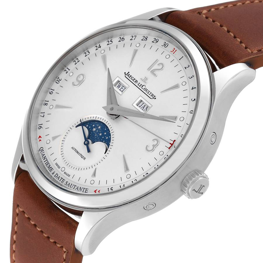 Jaeger LeCoultre Master Control Calendar Steel Mens Watch 830.8.A6.S Q4148420
