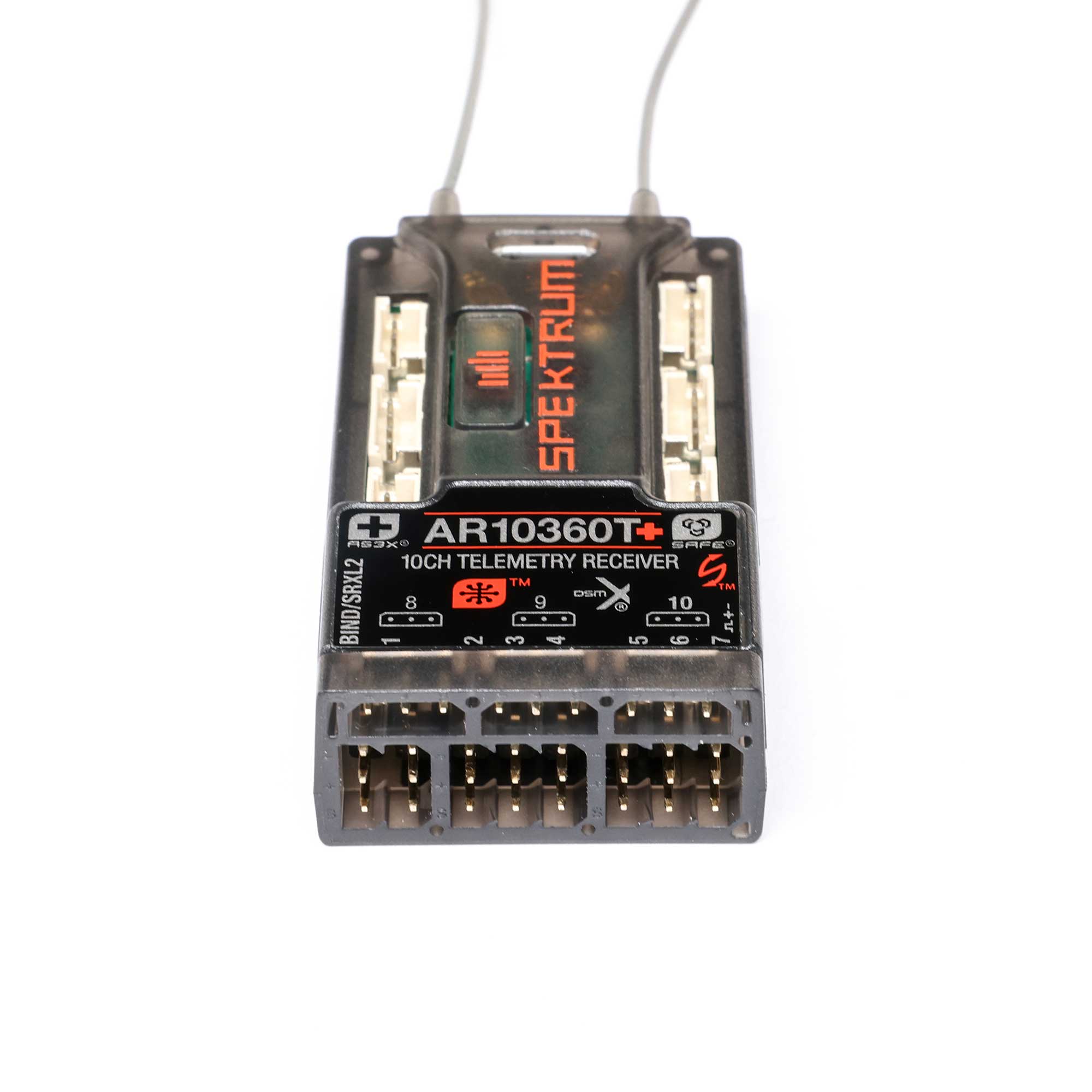 AR10360T  DSMX 10-Channel AS3X  & SAFE Telemetry Receiver