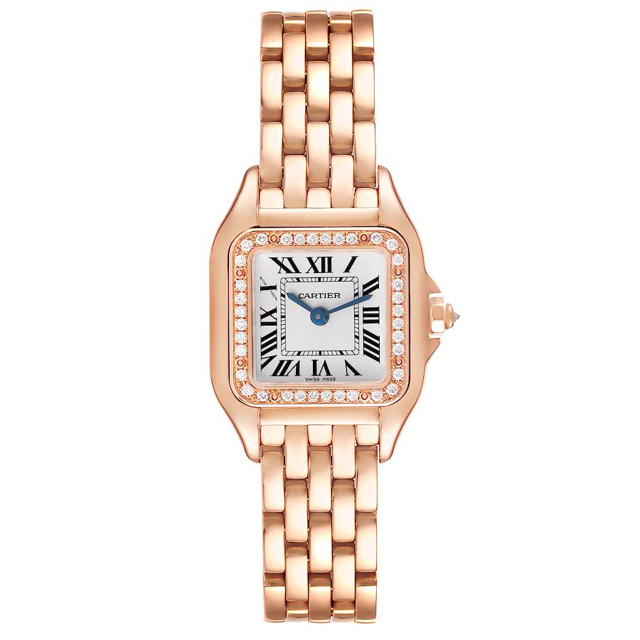 Cartier Panthere Small Rose Gold Diamond Ladies Watch WJPN0008