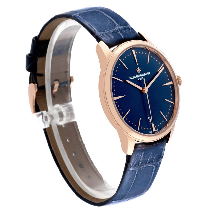Vacheron Constantin Patrimony 36mm Rose Gold Mens Watch 4100U