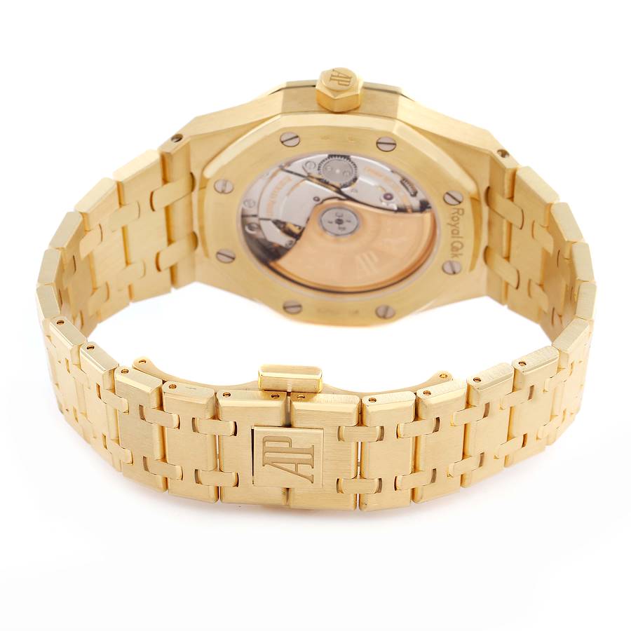 Audemars Piguet Royal Oak 37mm Yellow Gold Mens Watch 15451BA