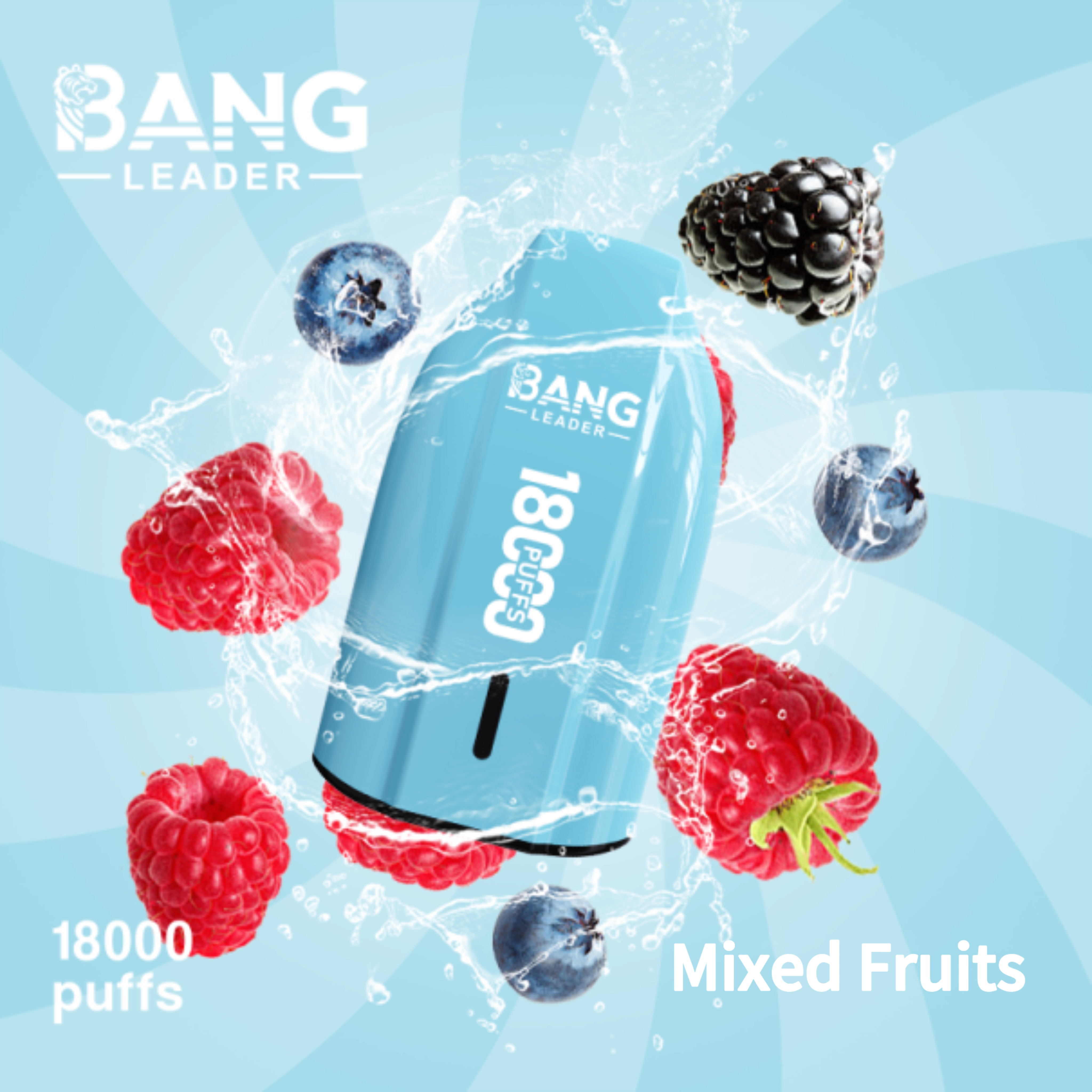 Bang Leader 18K Puffs Prefilled Vape Device - Rechargeable, 650mAh, Mesh Coil