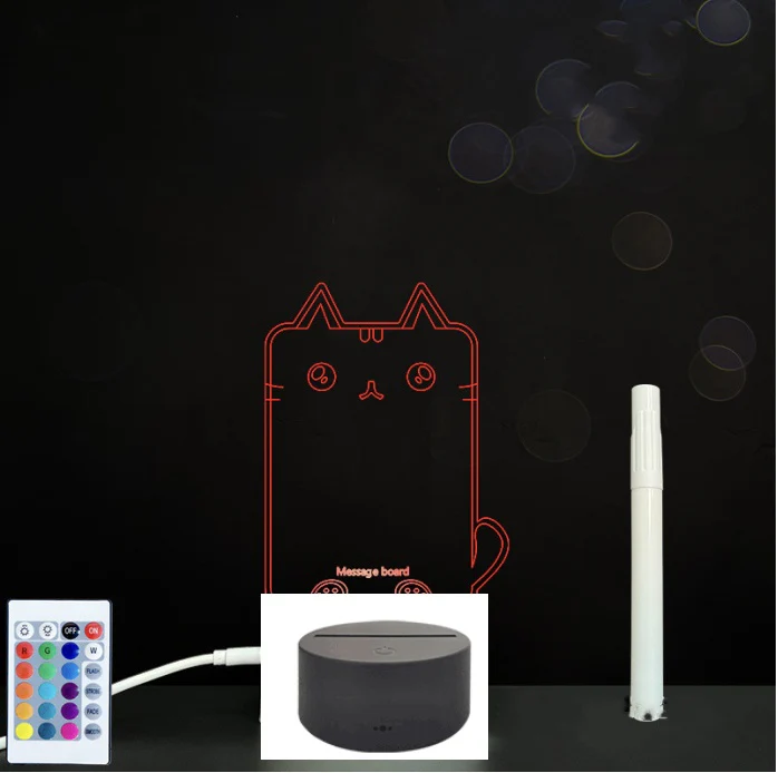 3D Acrylic Board Handwriting Message Board