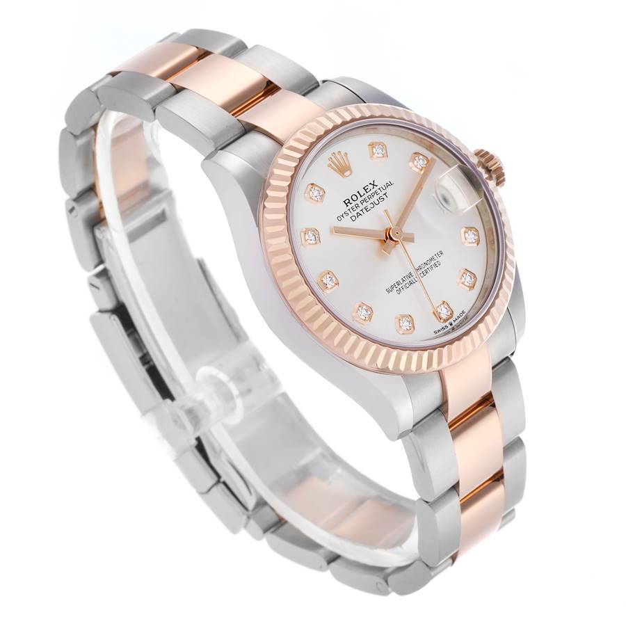2025 NEW Rolex Datejust 31 Oyster, 31 mm, yellow gold and diamonds M278288RBR-0041