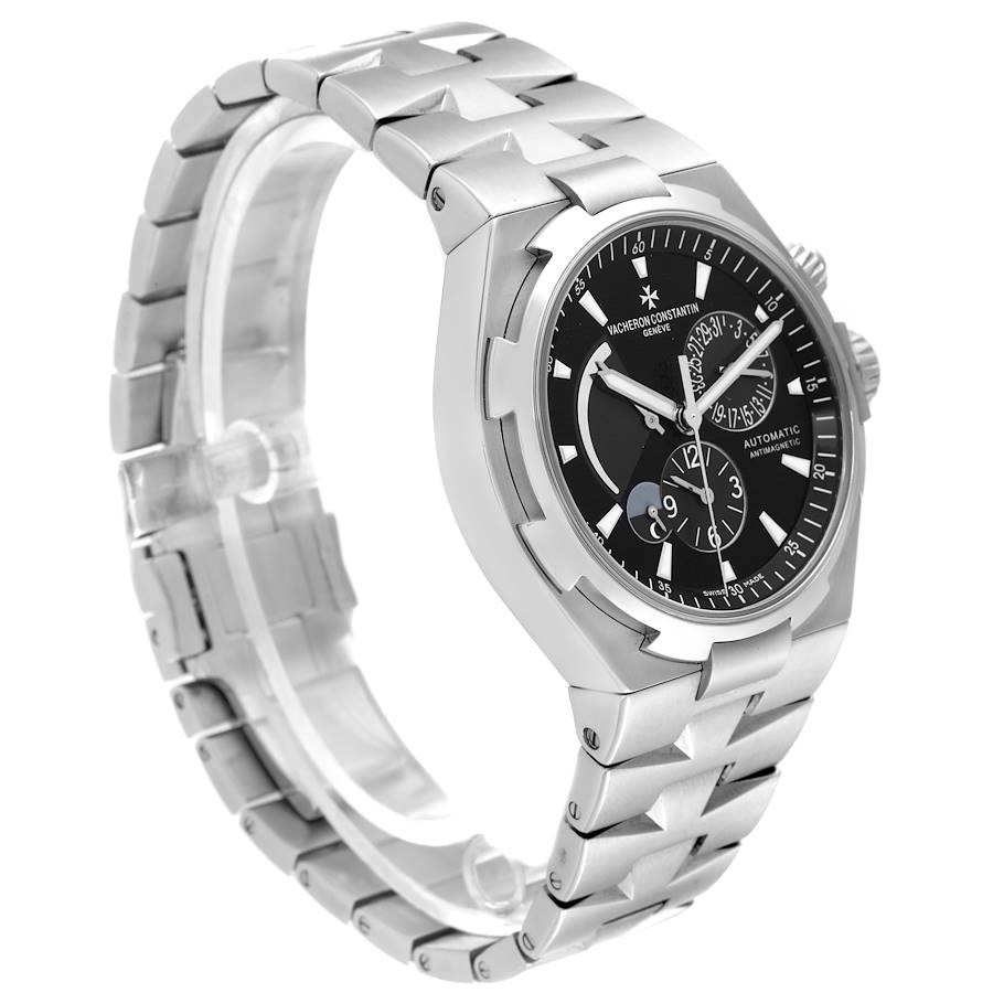 Vacheron Constantin Overseas Dual Time Steel Mens Watch 47450