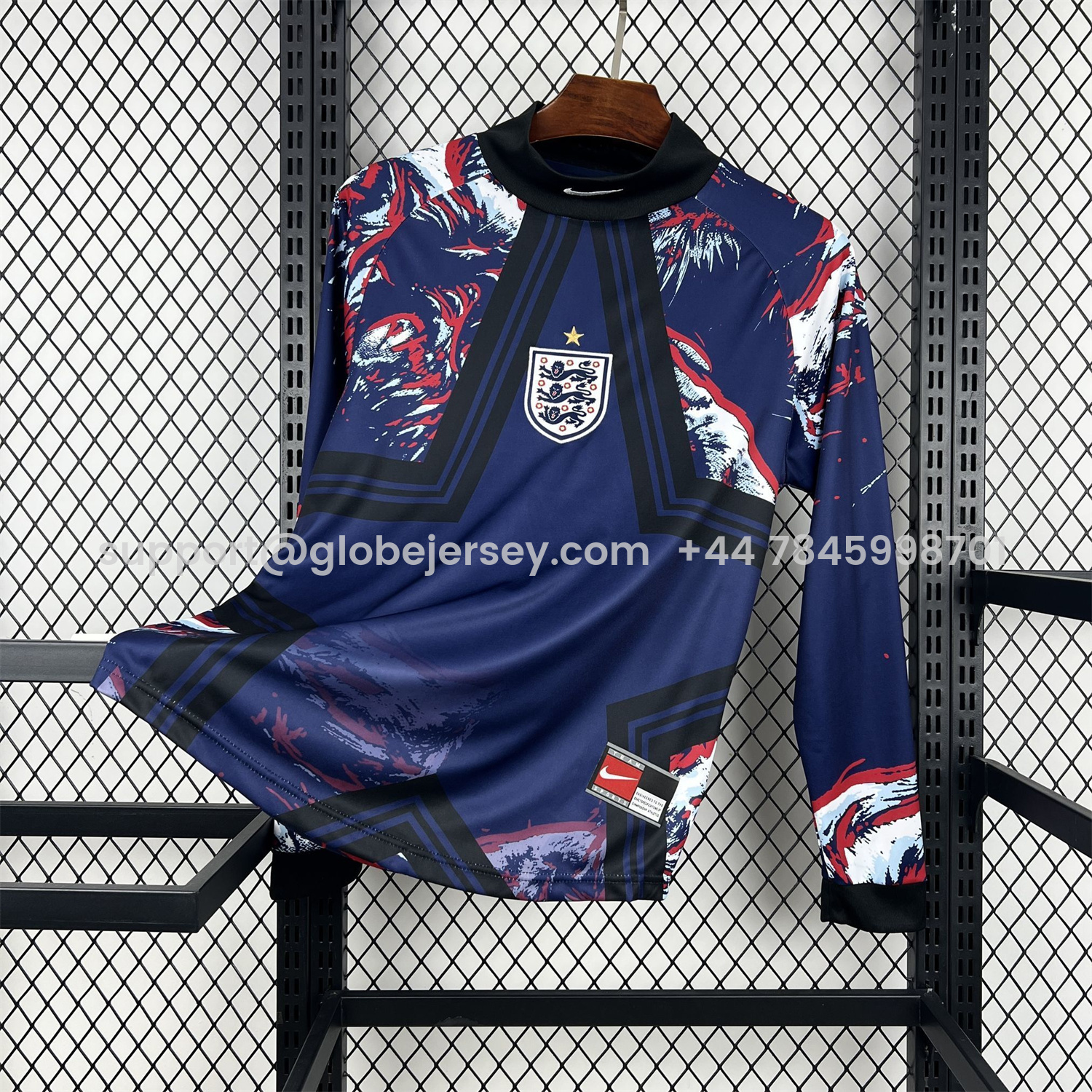 England 2026 Hollywood Special Long Sleeves Jersey - Fans Version