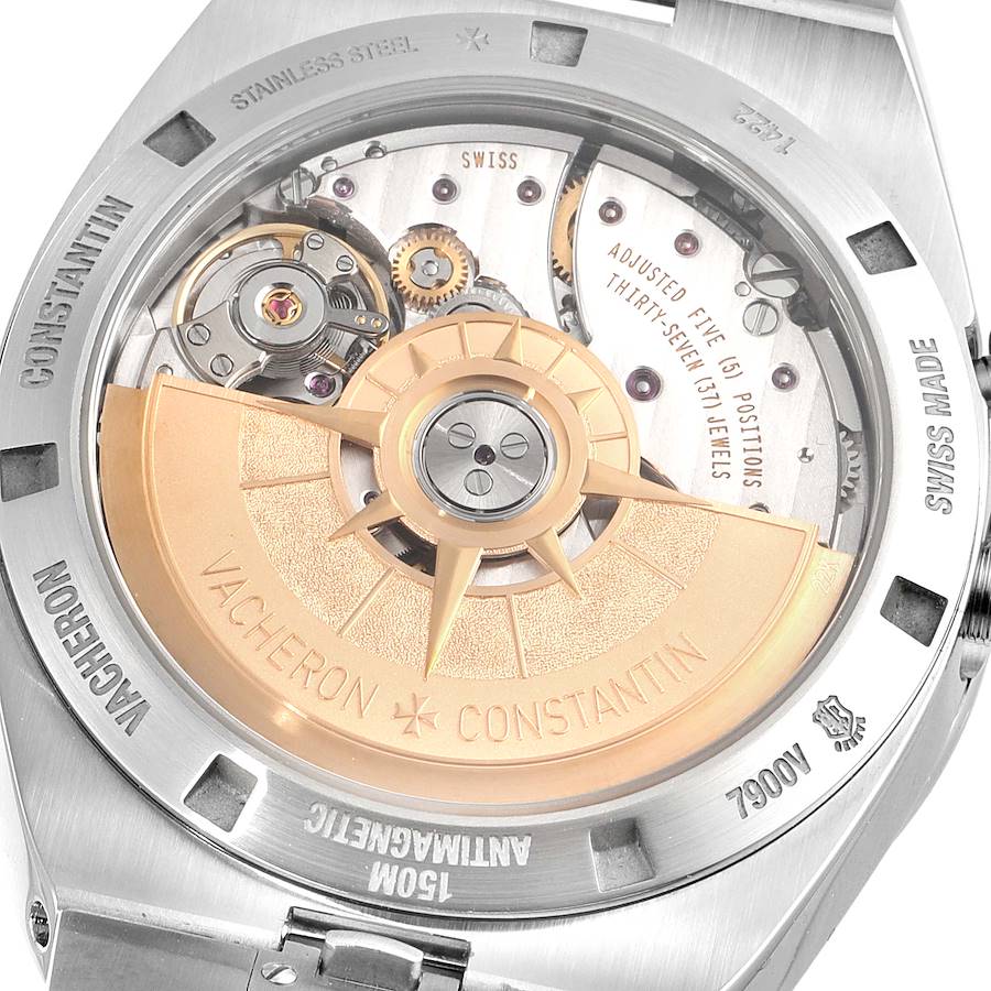 Vacheron Constantin Overseas Dual Time Steel Mens Watch 7900V