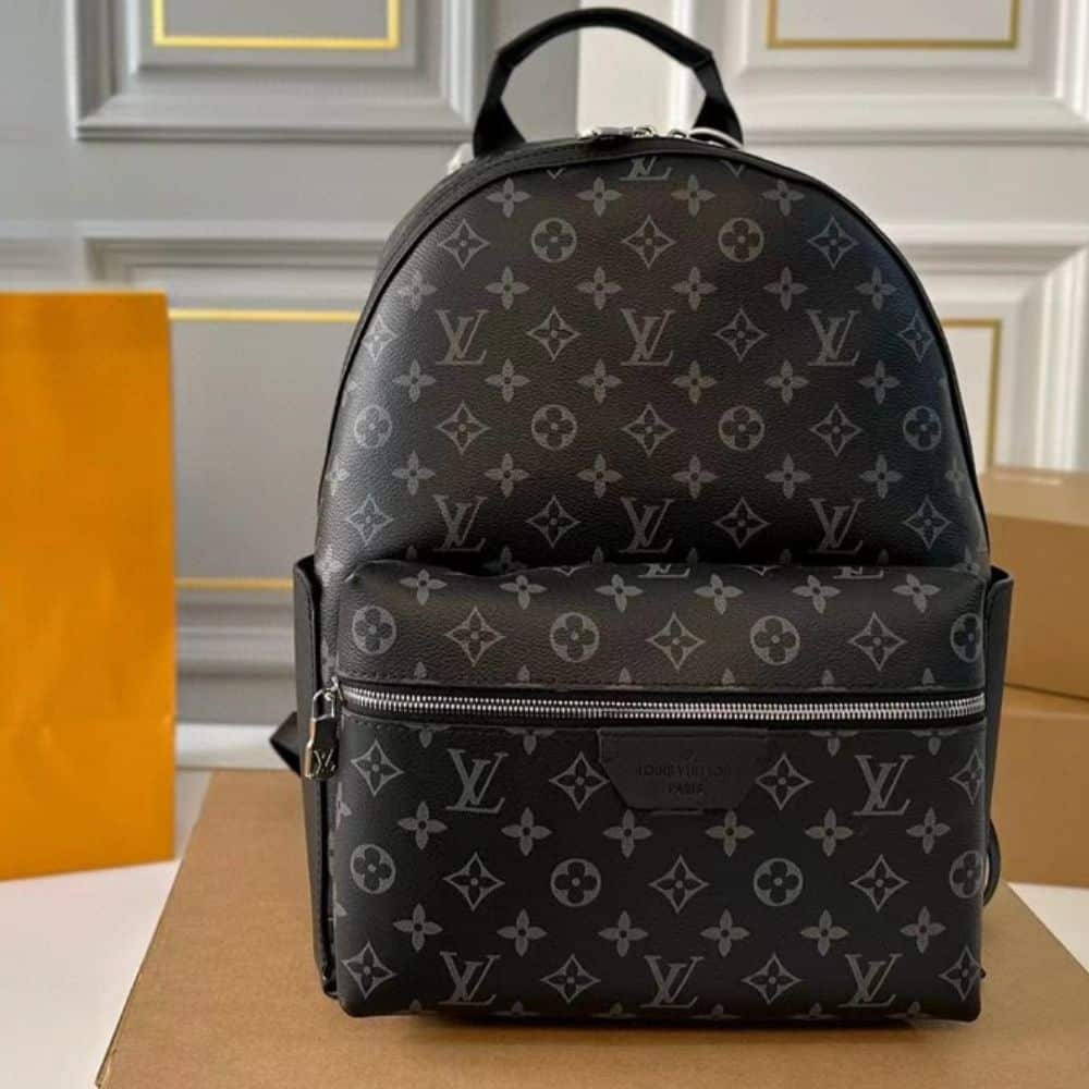 Louis Vuitton Discovery PM Backpack Monogram Eclipse Canvas Black 38Cm M22558