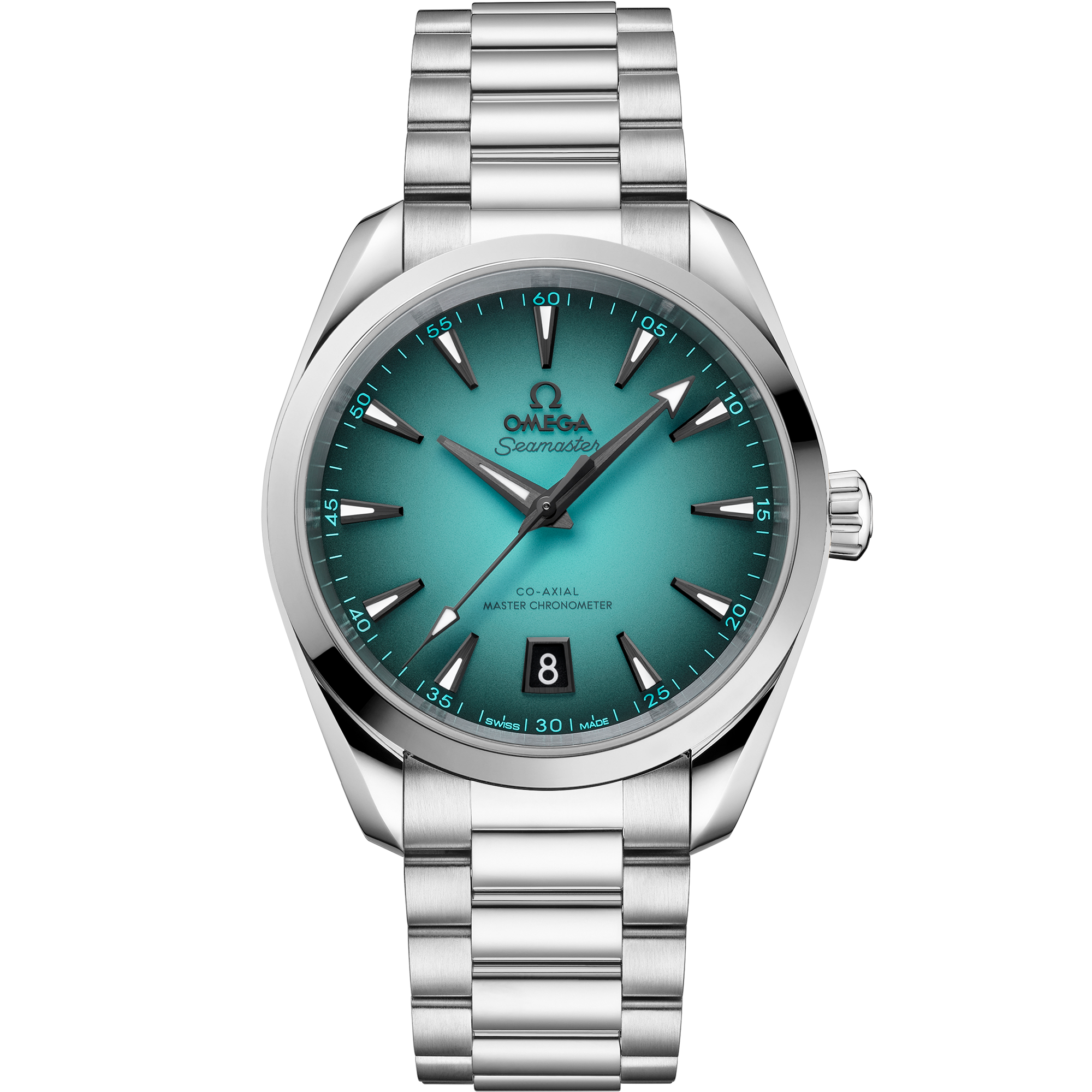 Seamast e Aqua Terra 15 0M 38 mm, Stainless steel Stainless steel