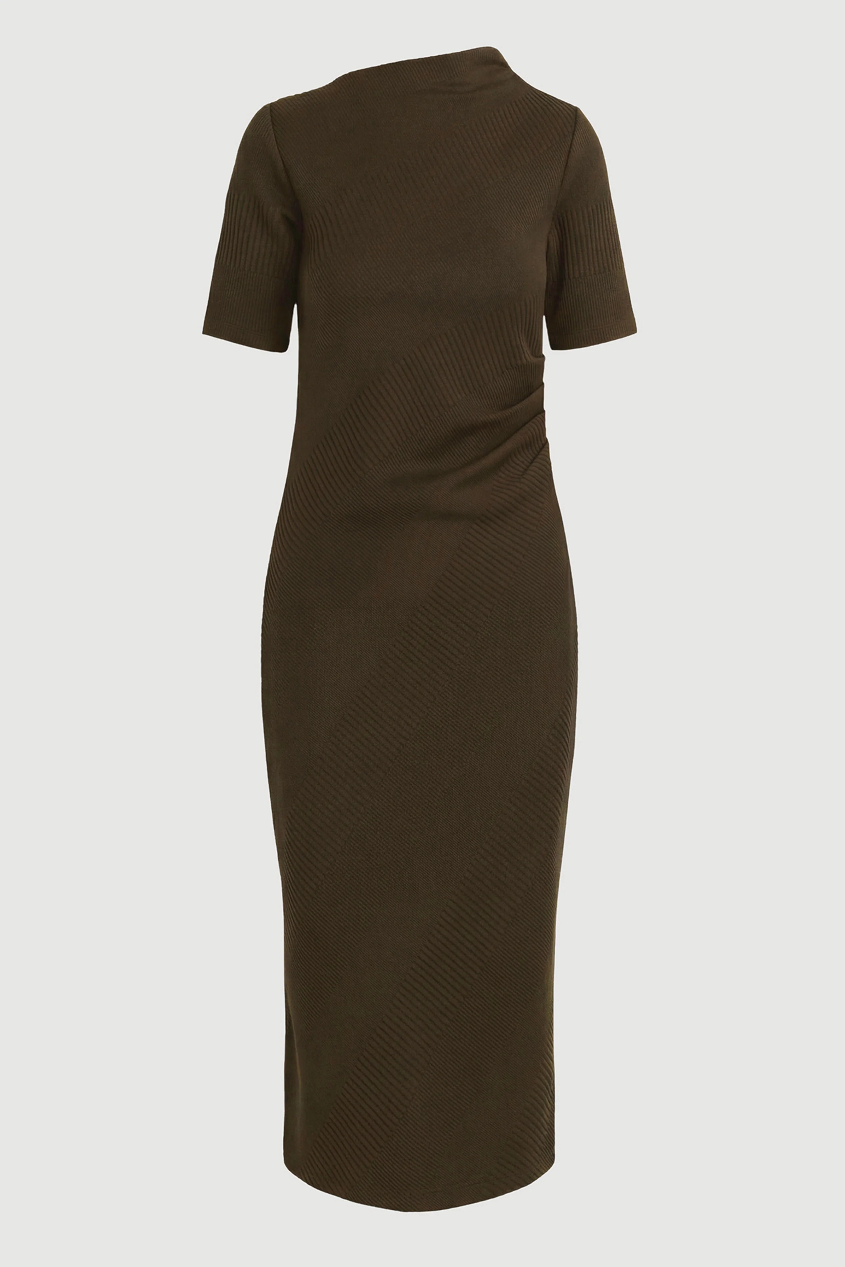 Evie Ribbed-Knit Jersey Dress (Petite)