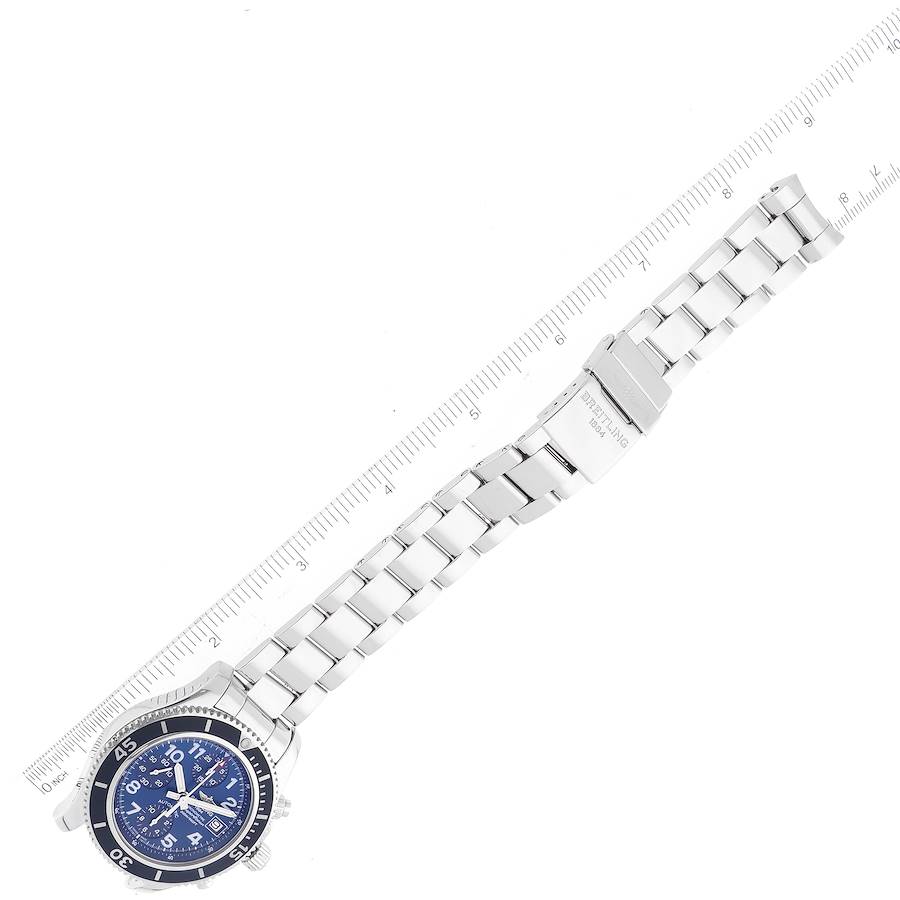 Breitling Superocean Chronograph Blue Dial Mens Watch A13311