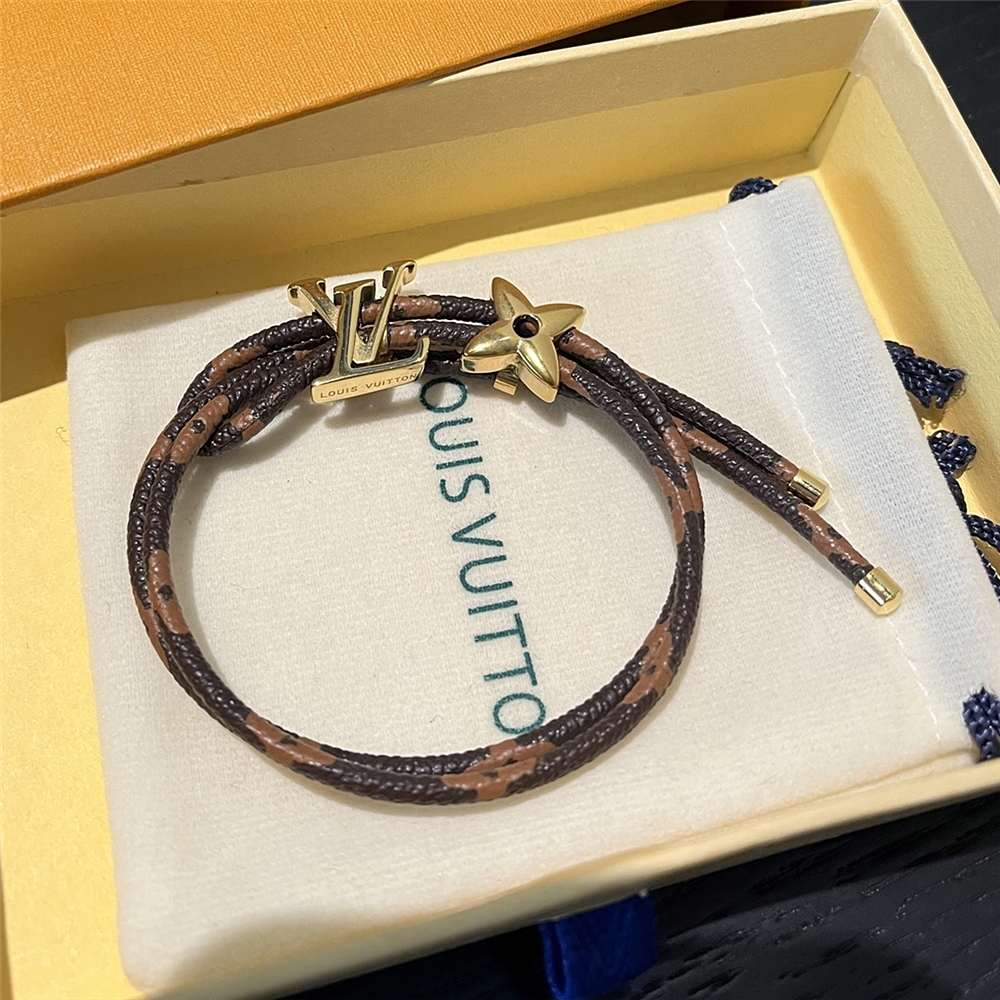 Louis Vuitton Lv Bloom Bracelet Monogram Brown M8416Z