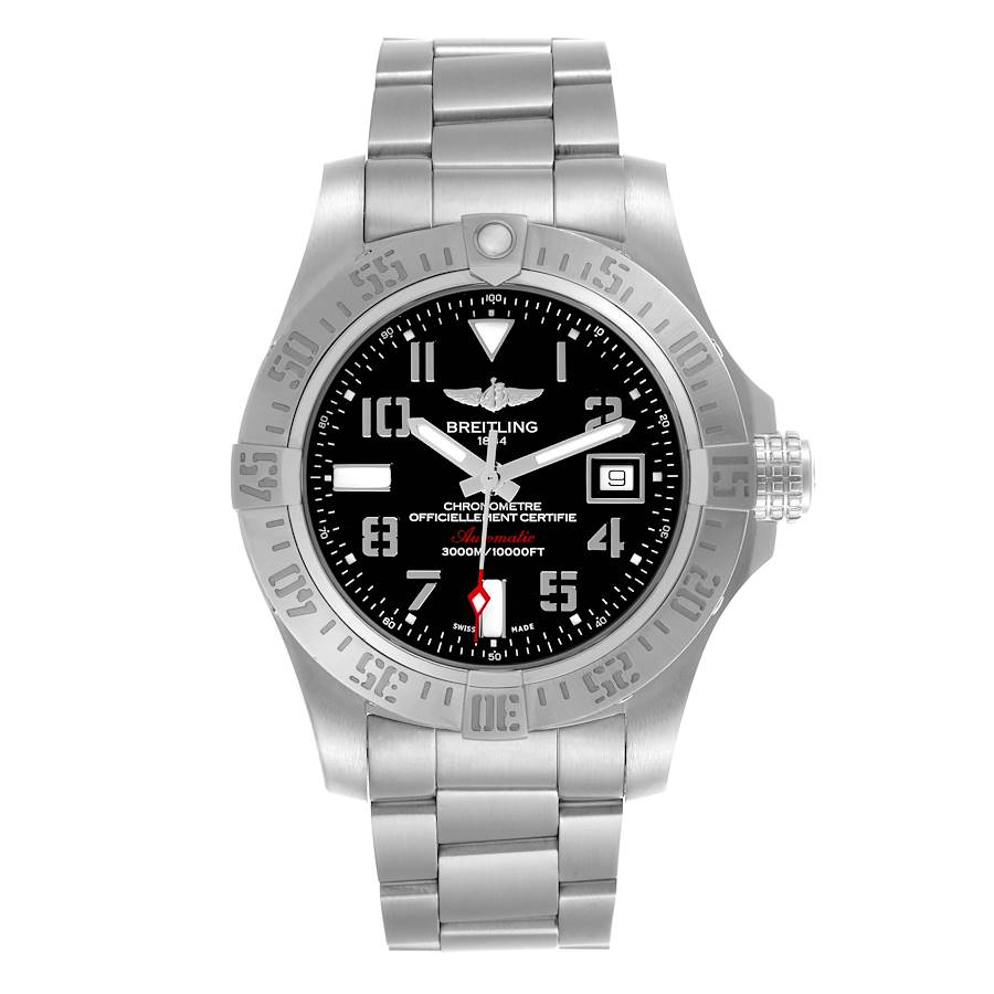 Breitling Avenger II Seawolf 45 Steel Mens Watch A17331