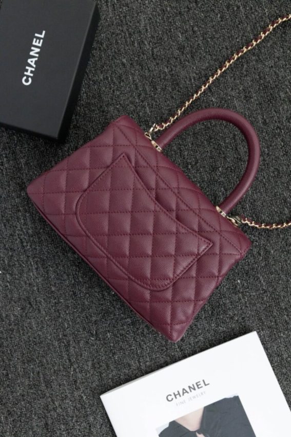 CHANEL 23P Coco Burgundy