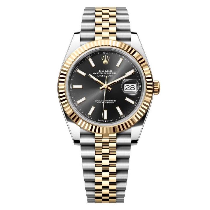 Datejust Black Dial Gold & Steel 126333-0014 41mm