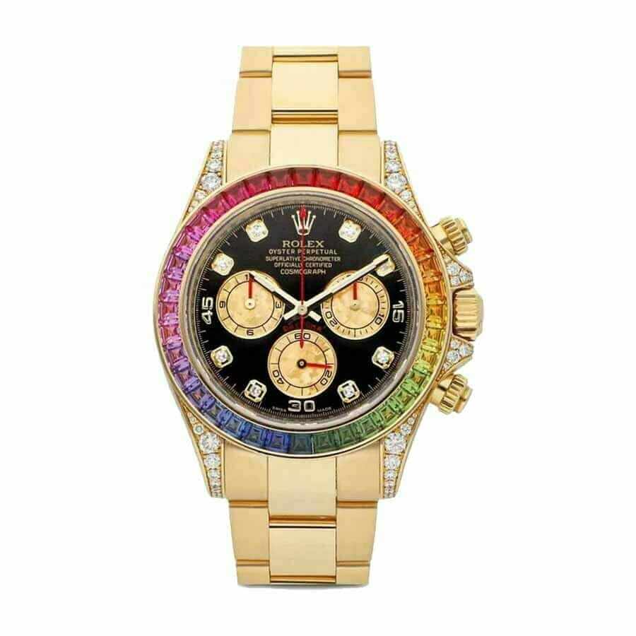 Rolex Daytona 116520-0016 Rainbow Super Clone