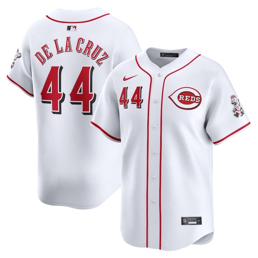 Elly De La Cruz Cincinnati Reds Youth Home Limited Player Jersey White