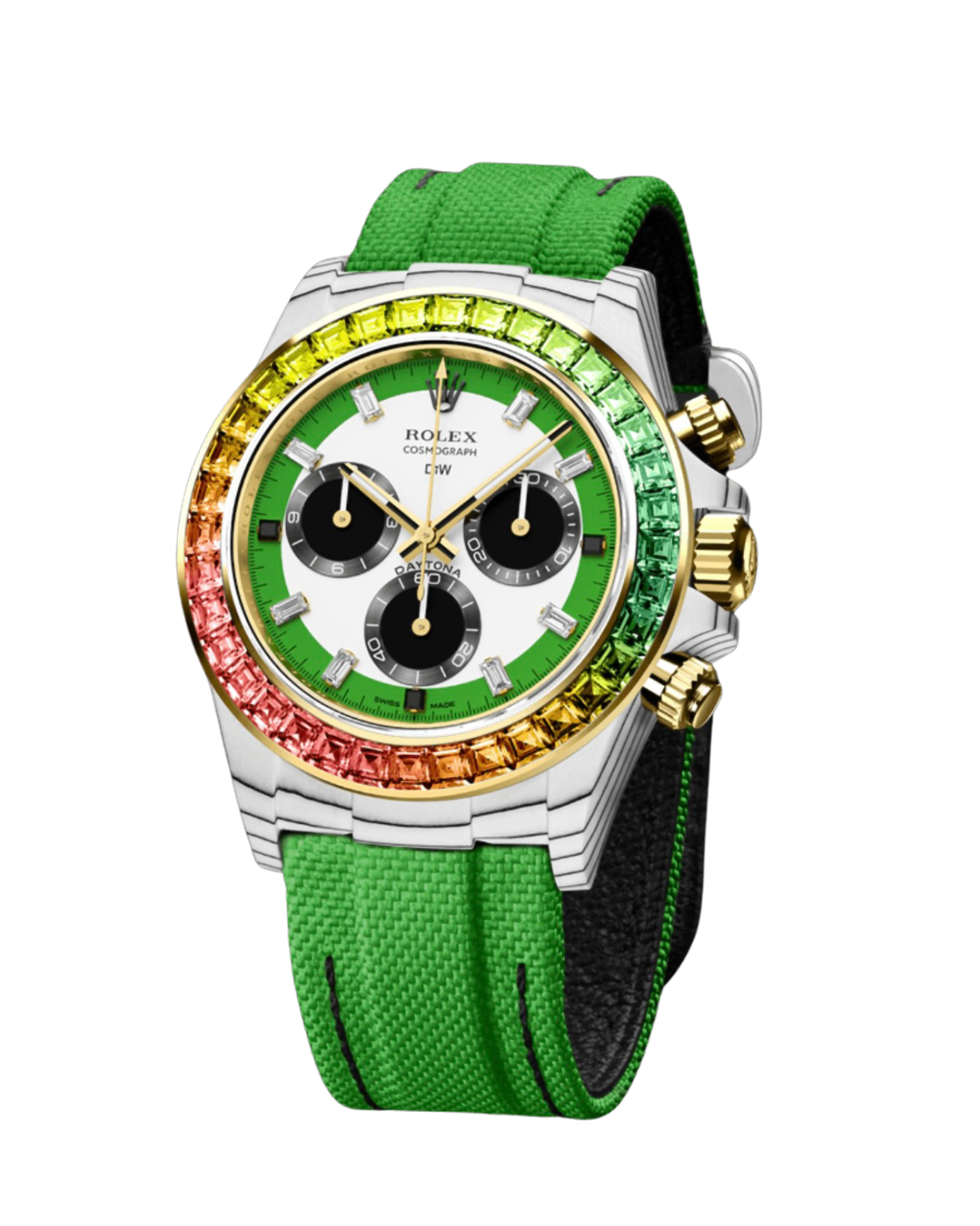 CarboQuartz Rainbow Wild Green