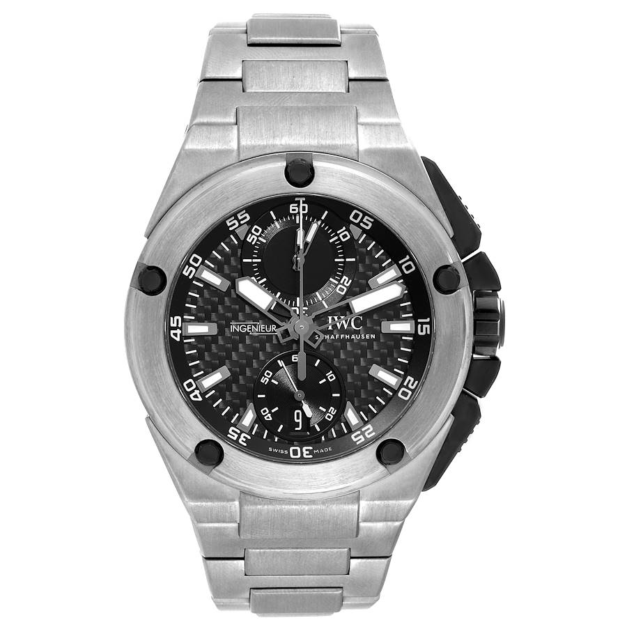 IWC Ingenieur Chronograph Lewis Hamilton Limited Edition Titanium Mens Watch IW379602