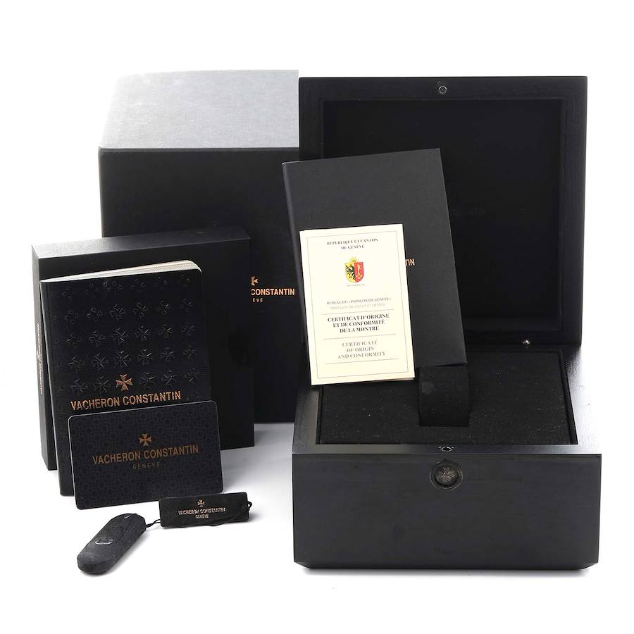 Vacheron Constantin Quai De L'ile Date Steel Mens Watch 4500S