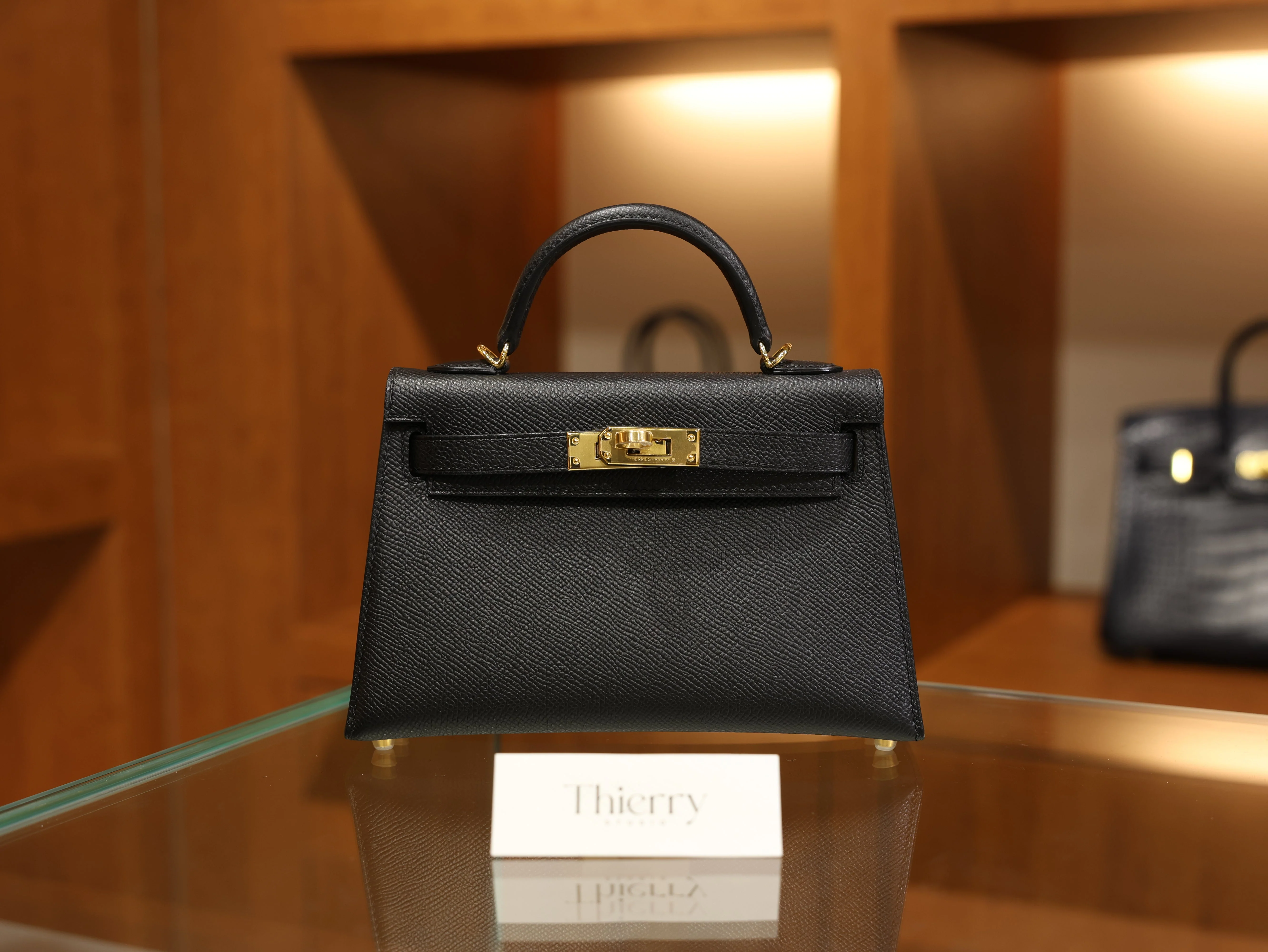 Kelly mini 2 epsom black GHW