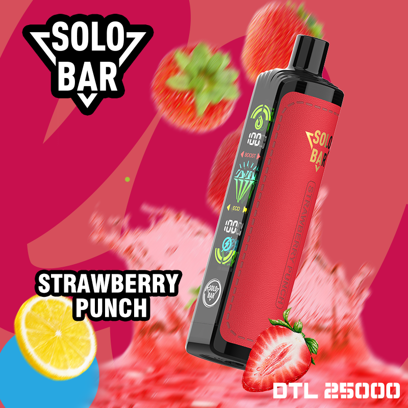 🎉 Solobar DTL25000 Disposable Vape 26 ml 0,6% | 25 000 zaciągnięć — 20% rabatu | Szybka wysyłka z magazynu w Polsce 🚚🔥