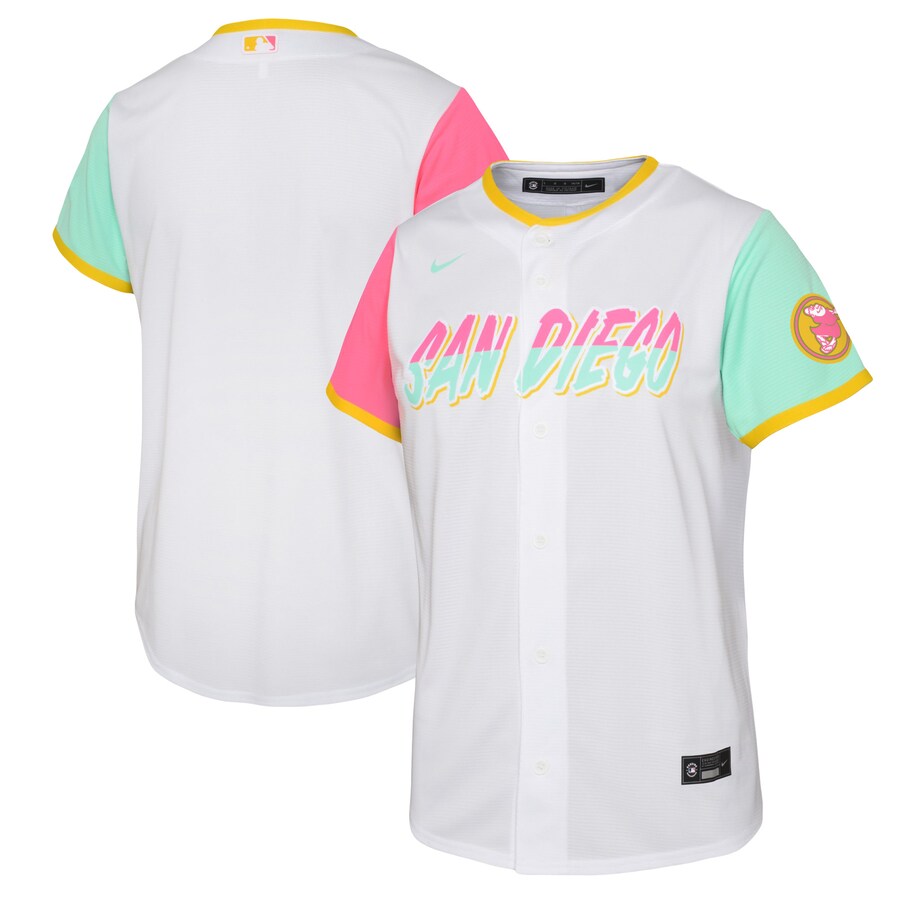 San Diego Padres Infant City Connect Jersey White
