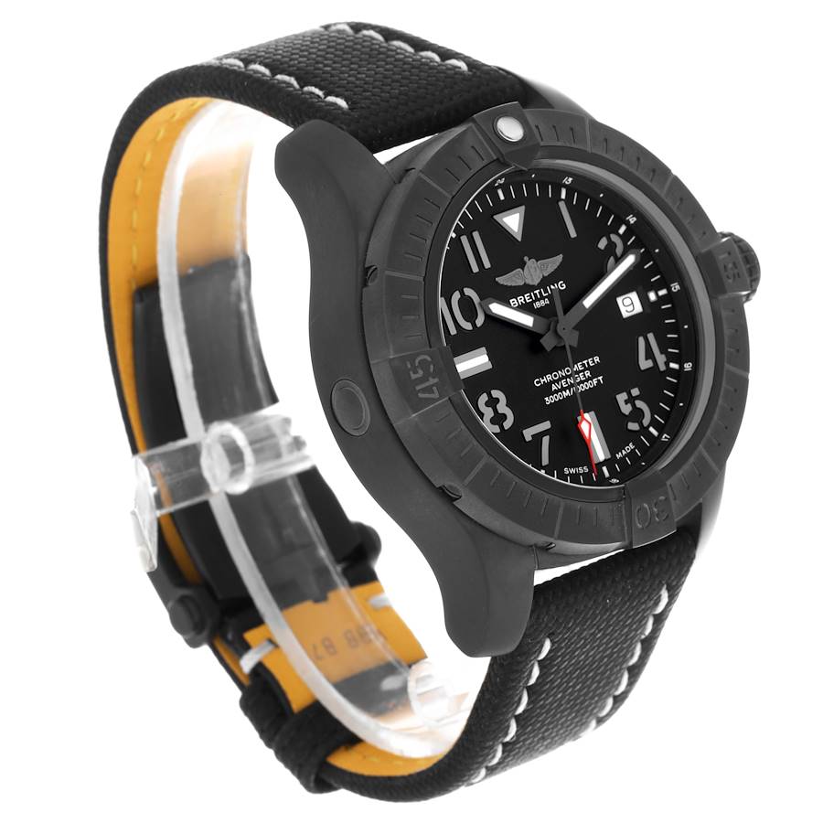 Breitling Avenger 45 Seawolf Night Mission Titanium Mens Watch V17319