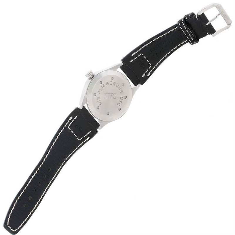 IWC UTC Second Time Zone Automatic Steel Mens Watch IW325101