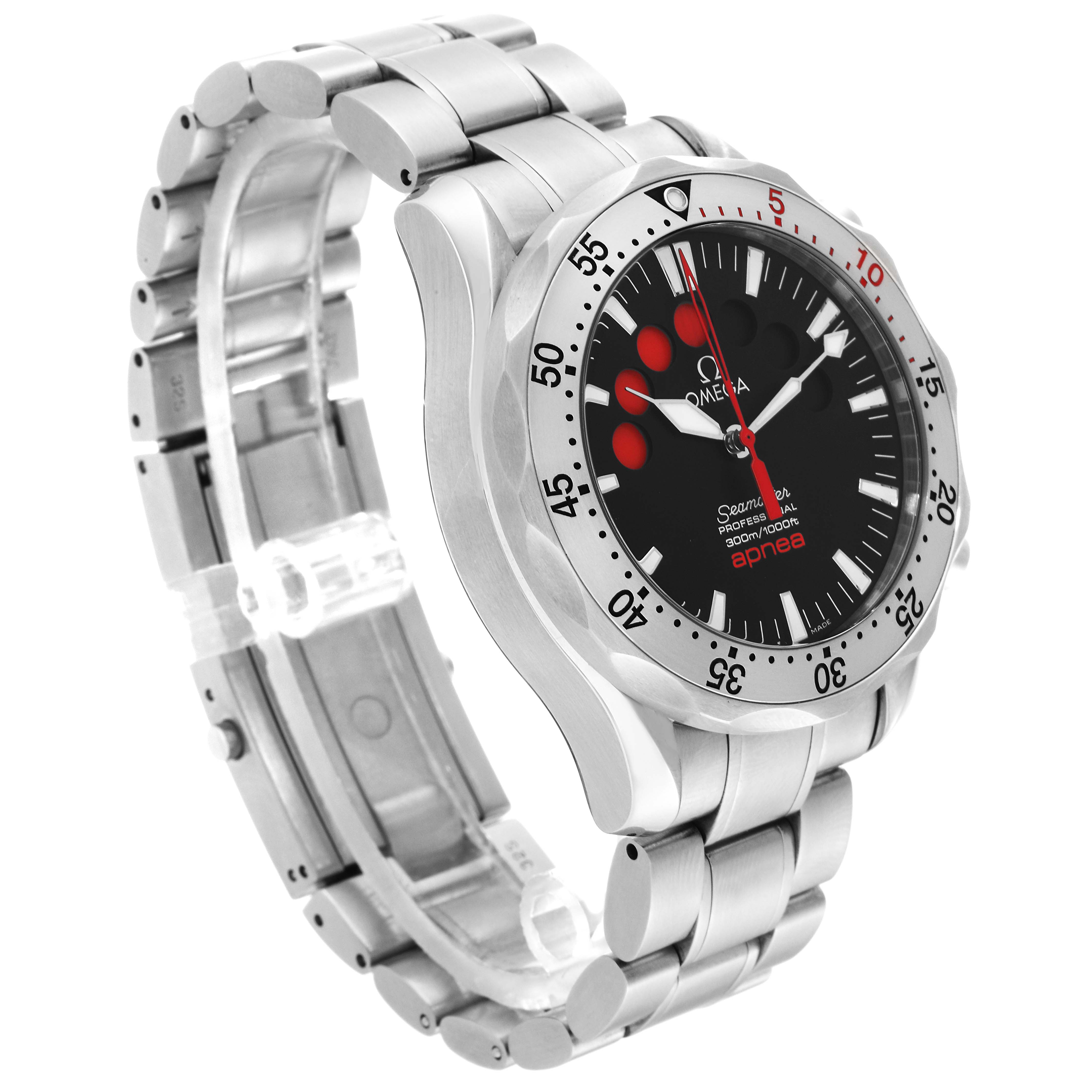 Omega Seamaster Apnea Jacques Mayol Steel Mens Watch 42.0 MM 2595.50.00