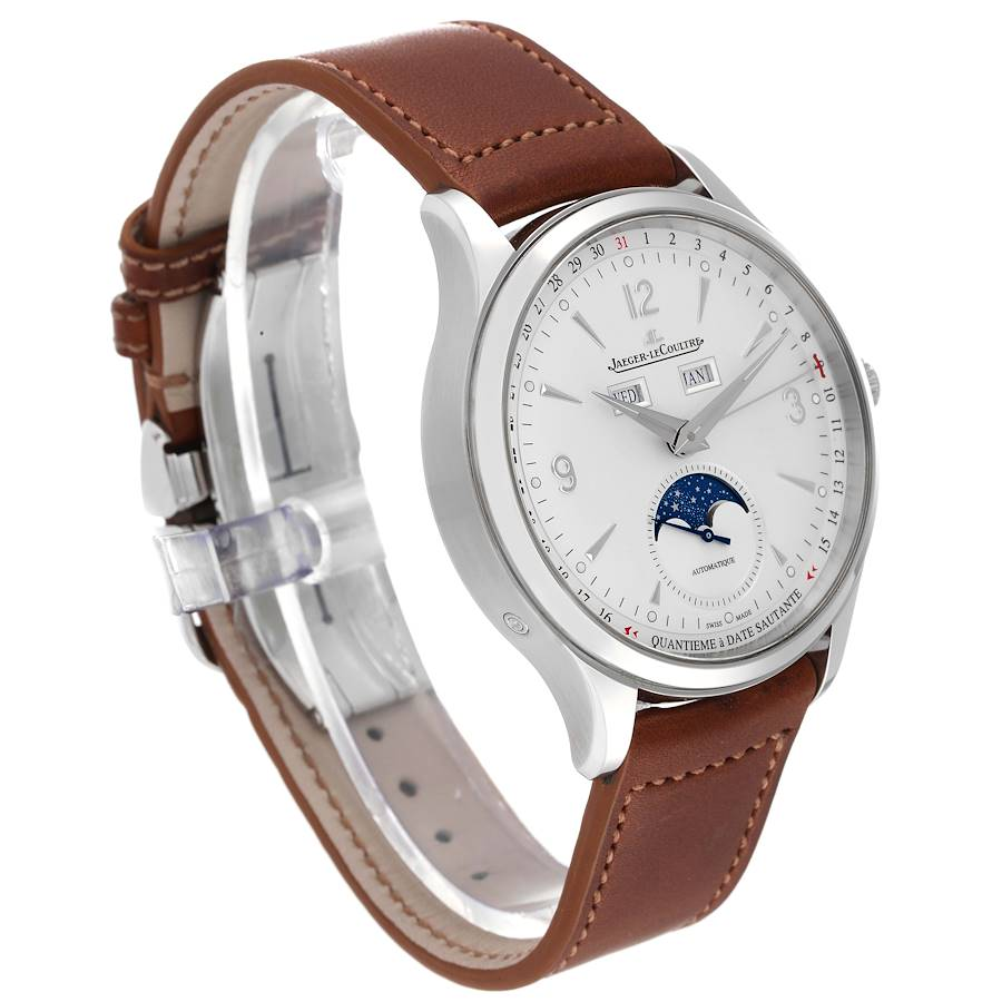 Jaeger LeCoultre Master Control Calendar Steel Mens Watch 830.8.A6.S Q4148420