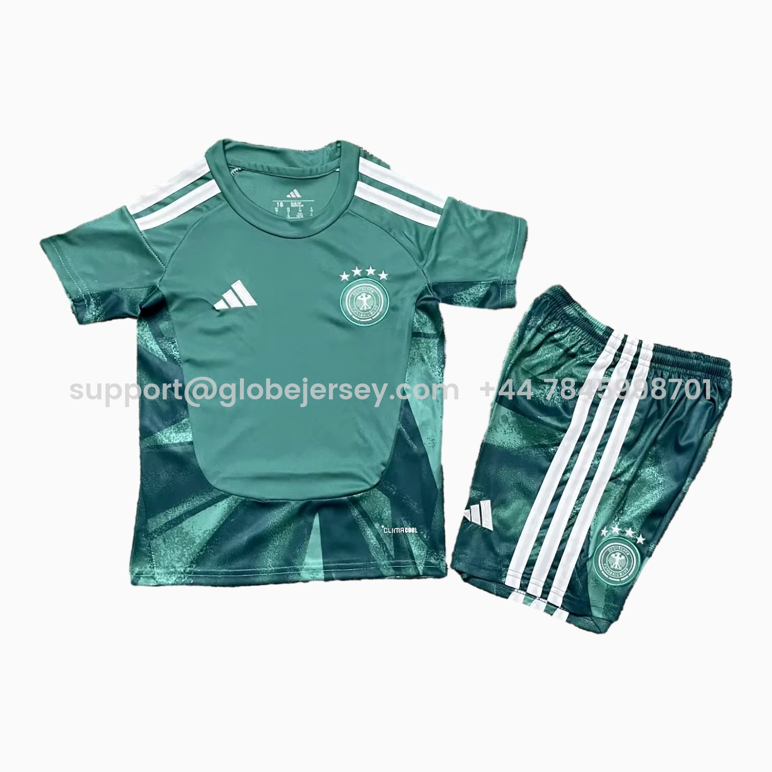 Germany 2026 Goalkeeper Green Men's Adult Jersey Set - Fans Version