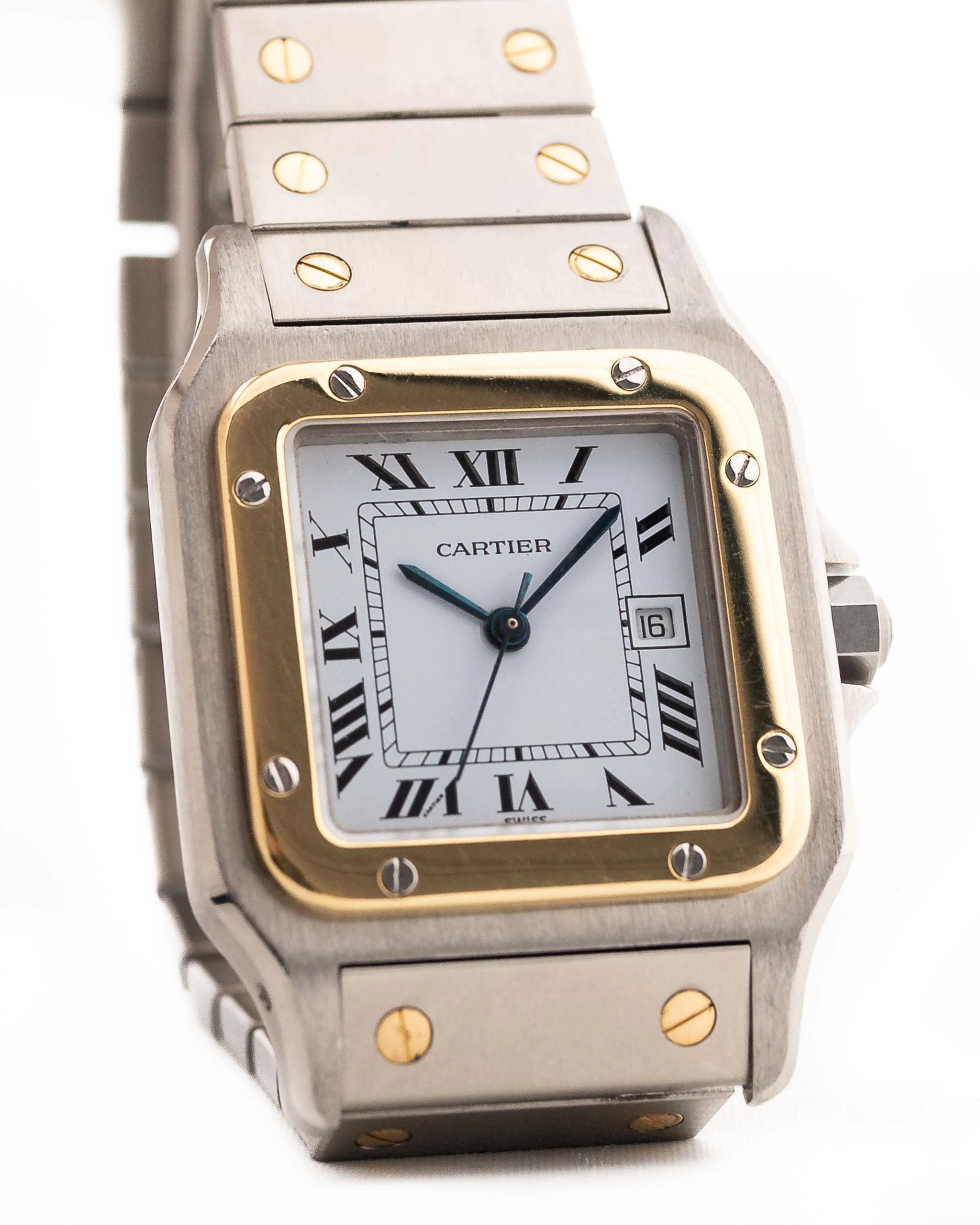 Cartier Santos Carr&eacute;e 2961 Two Tone 1990s