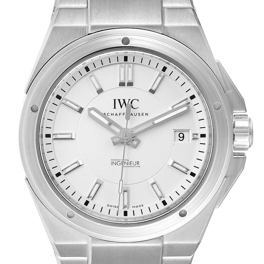 IWC Ingenieur Automatic Silver Dial Steel Mens Watch IW323904