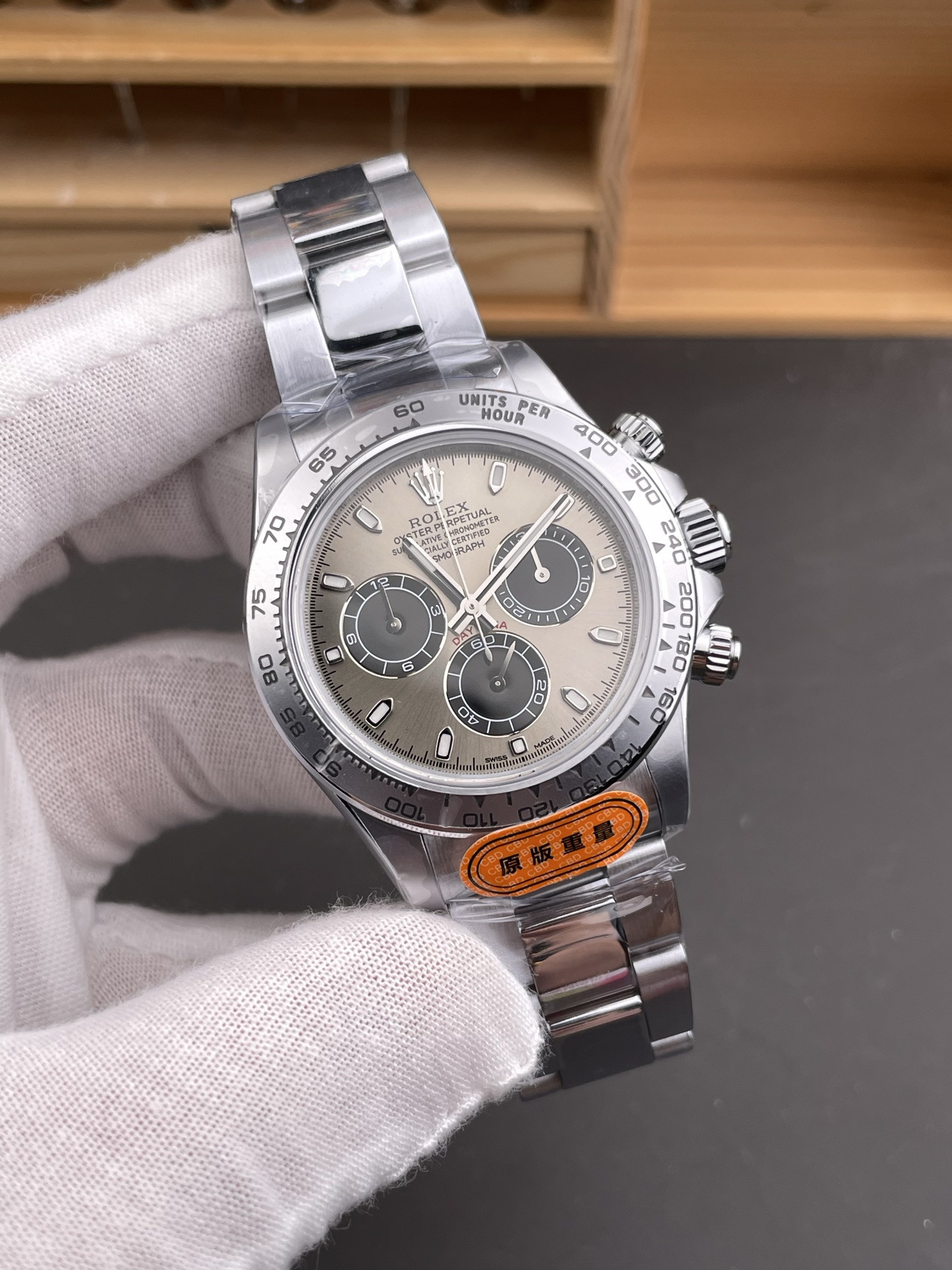 Grey Steel Daytona